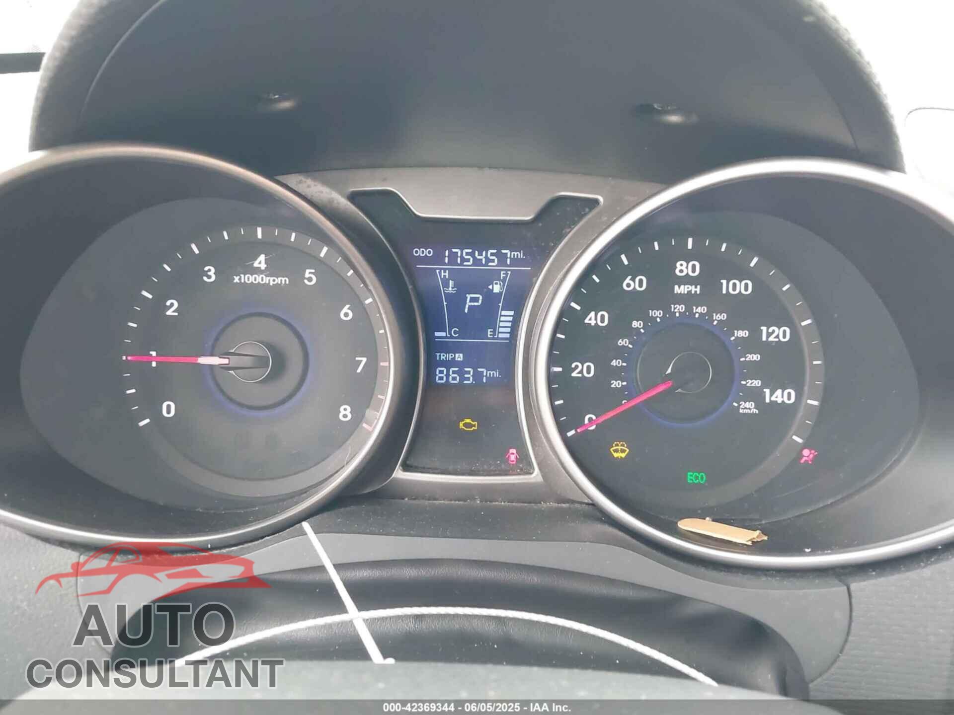 HYUNDAI VELOSTER 2014 - KMHTC6AD4EU193709