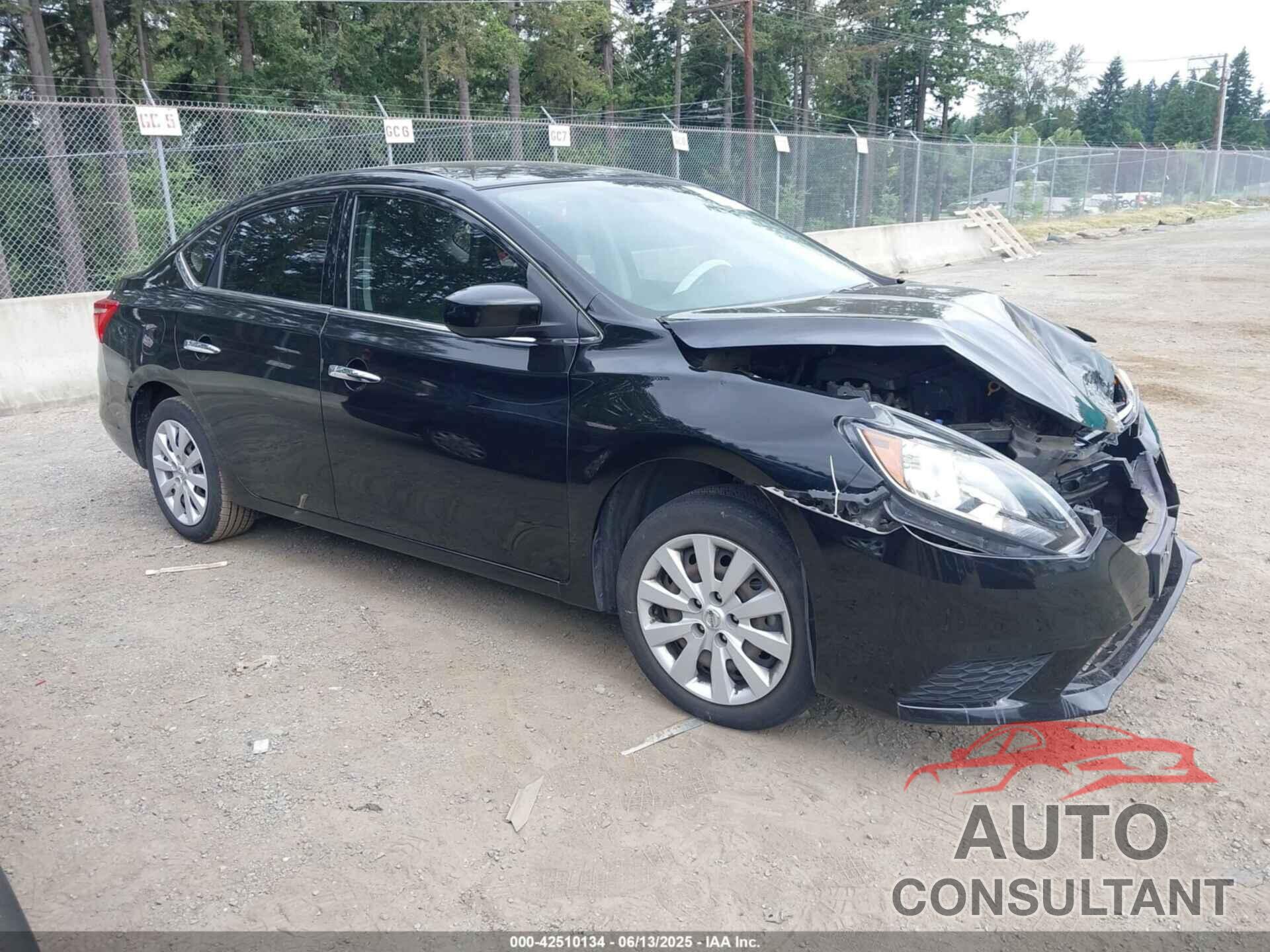 NISSAN SENTRA 2019 - 3N1AB7AP3KY299739