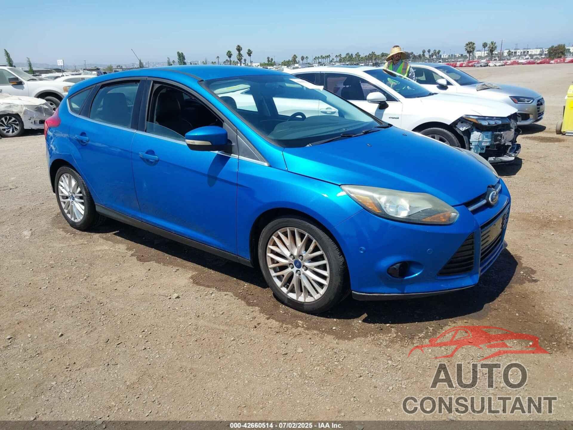 FORD FOCUS 2013 - 1FADP3N29DL152216