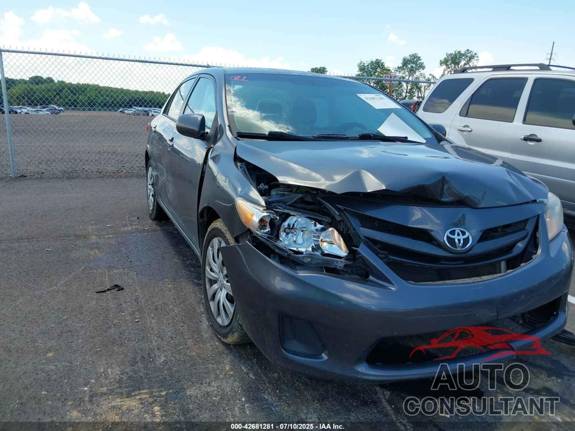 TOYOTA COROLLA 2012 - 2T1BU4EE1CC786698