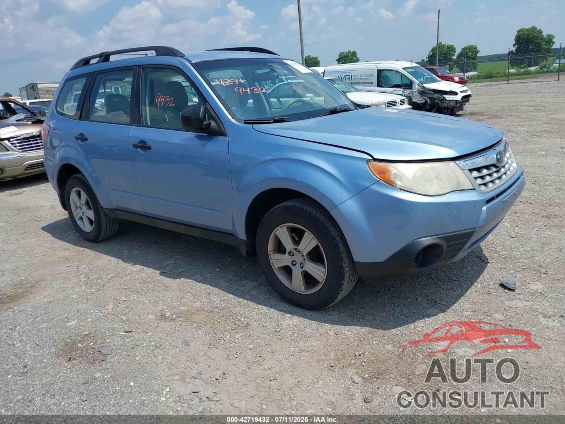 SUBARU FORESTER 2011 - JF2SHABC8BH756471