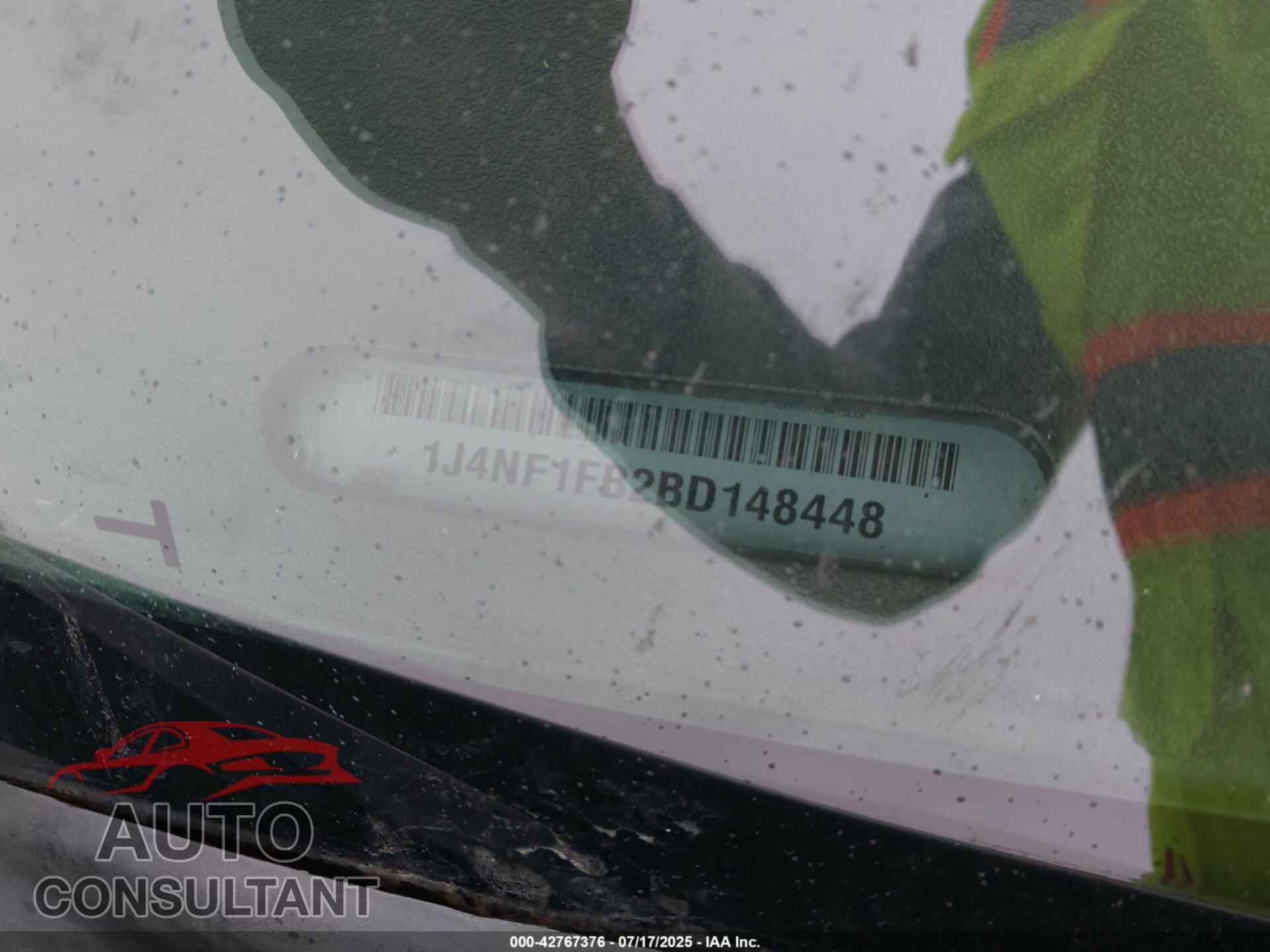 JEEP COMPASS 2011 - 1J4NF1FB2BD148448