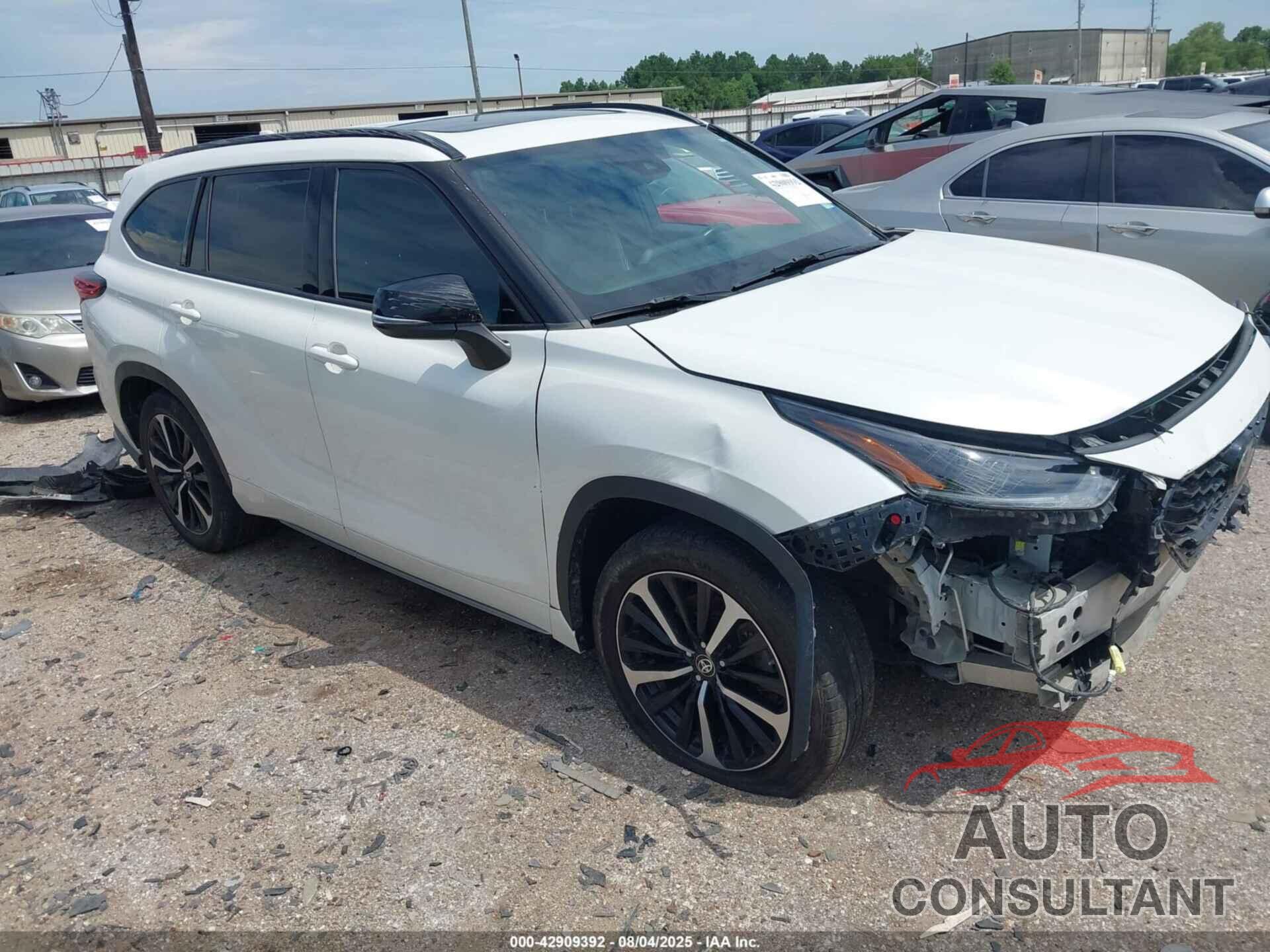 TOYOTA HIGHLANDER 2021 - 5TDLZRAH4MS033887