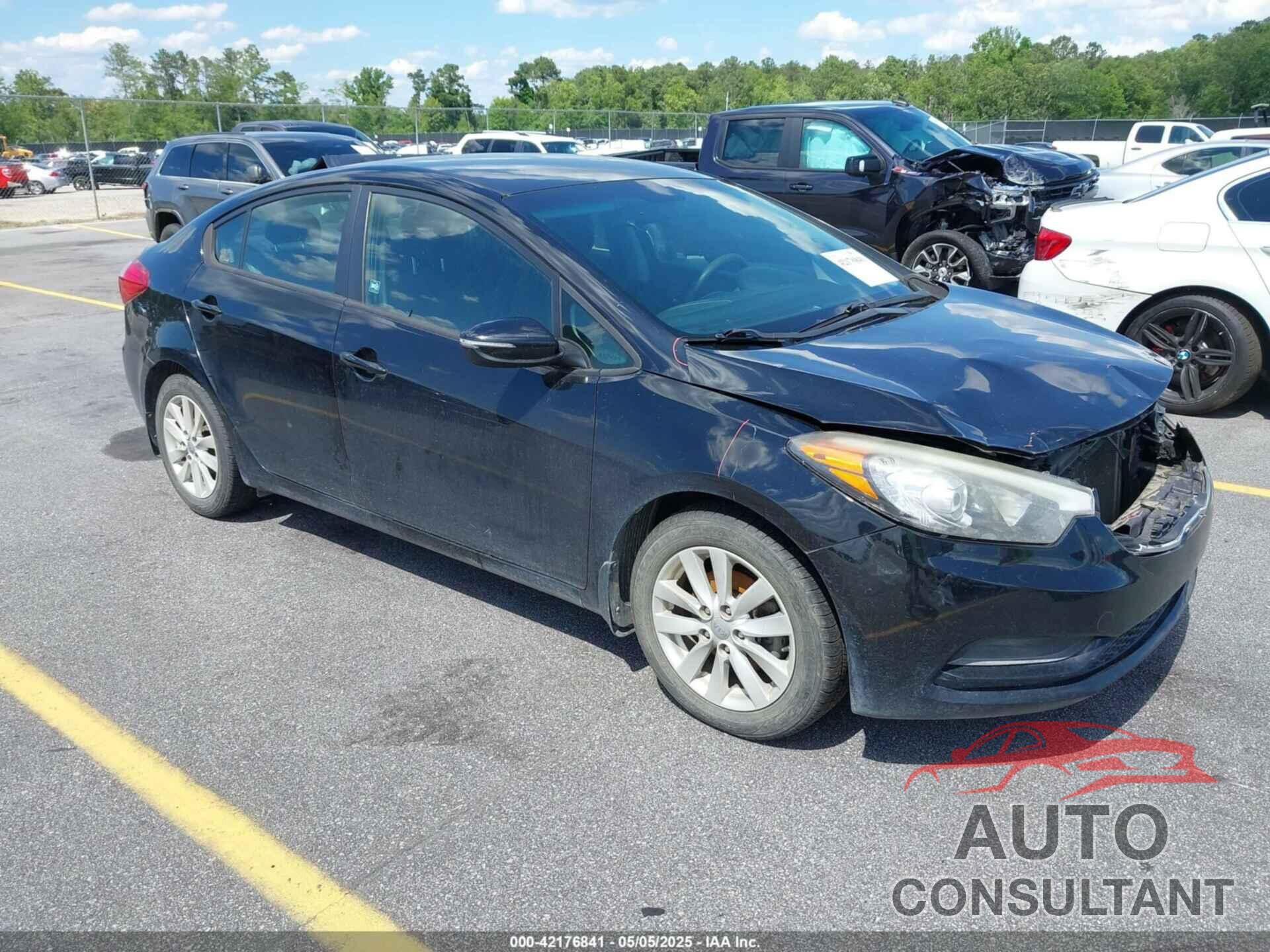 KIA FORTE 2014 - KNAFX4A62E5191055