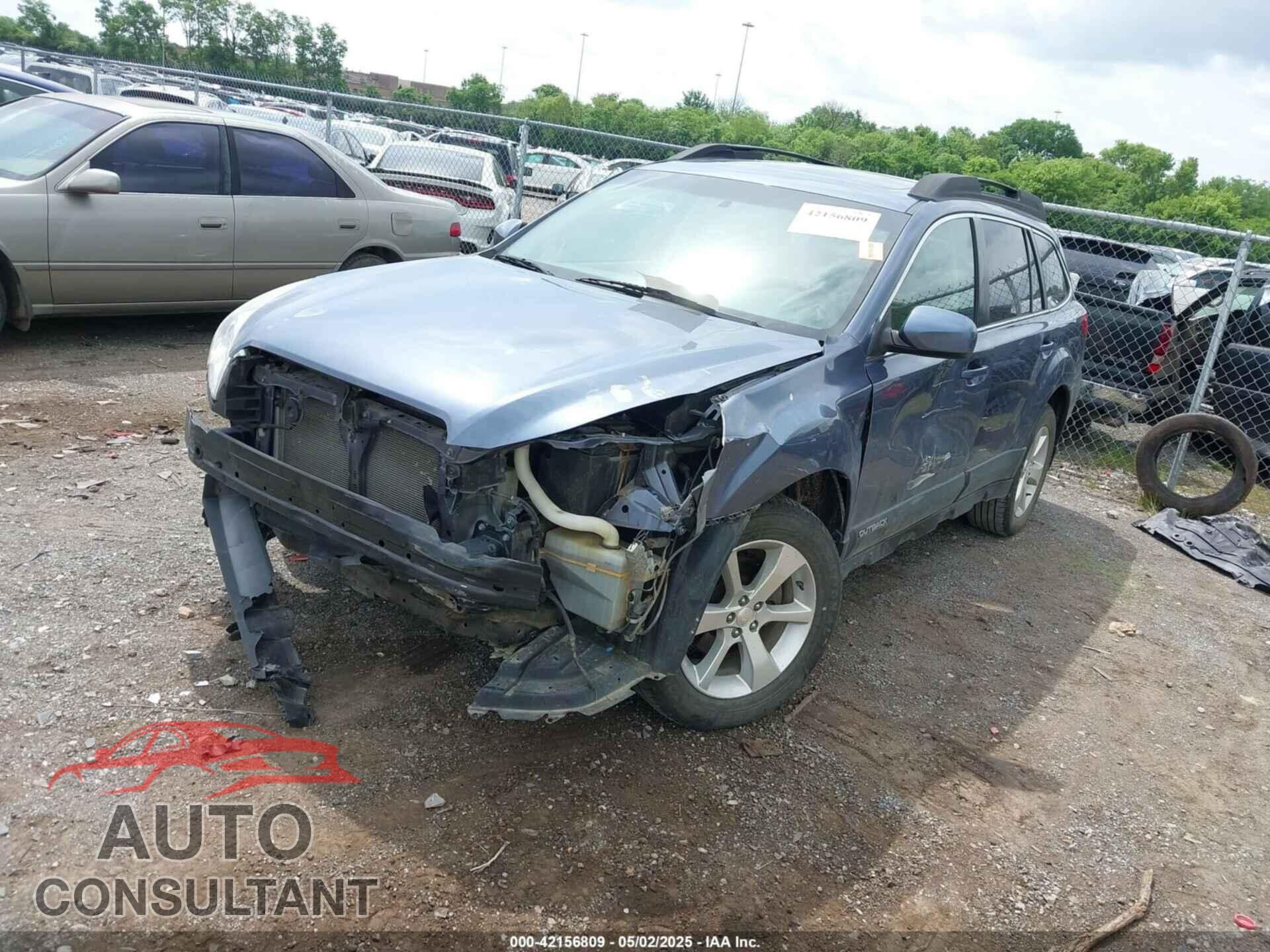 SUBARU OUTBACK 2014 - 4S4BRBLC1E3297555