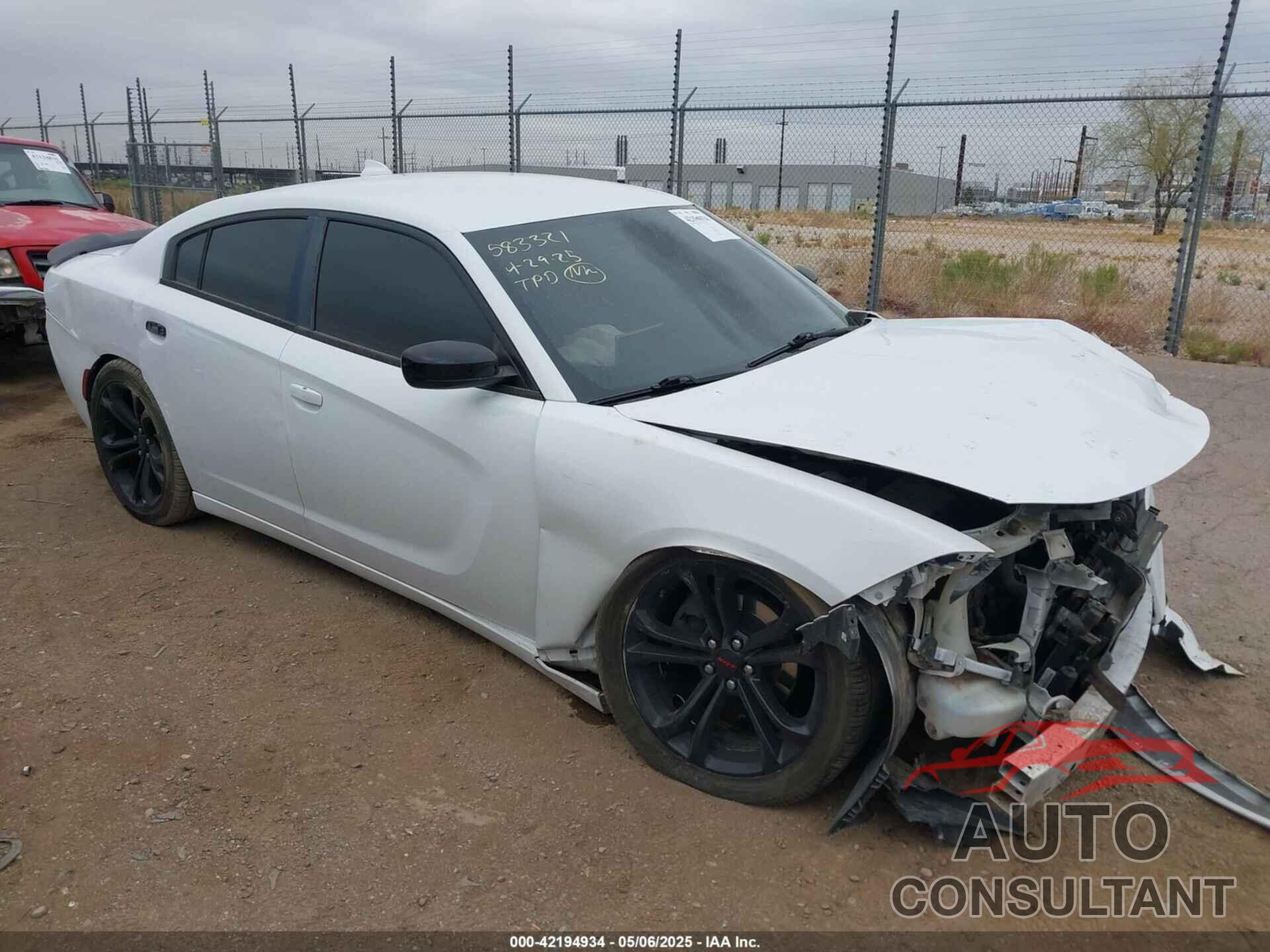DODGE CHARGER 2016 - 2C3CDXHG7GH307185