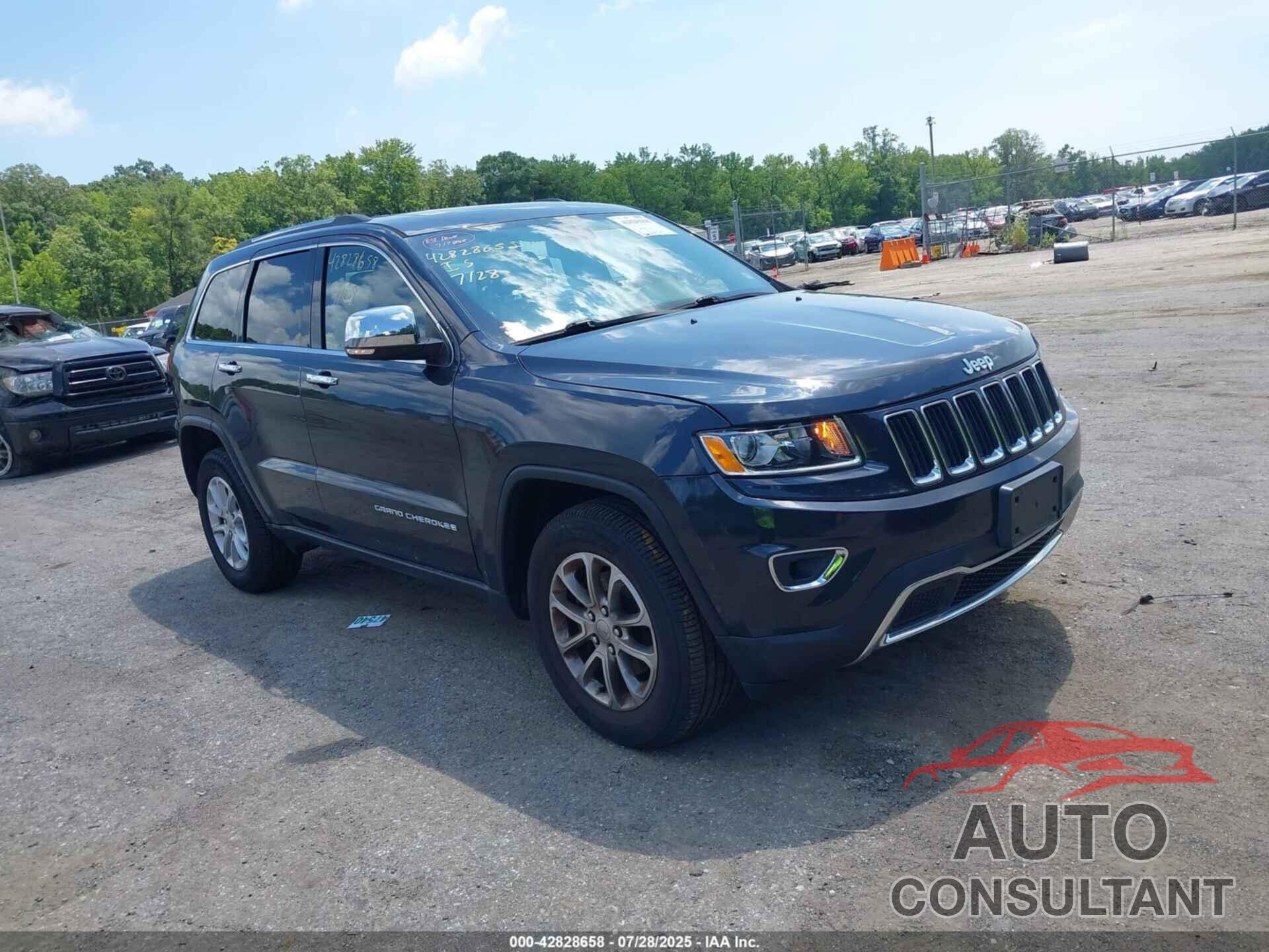 JEEP GRAND CHEROKEE 2016 - 1C4RJFBG3GC350877