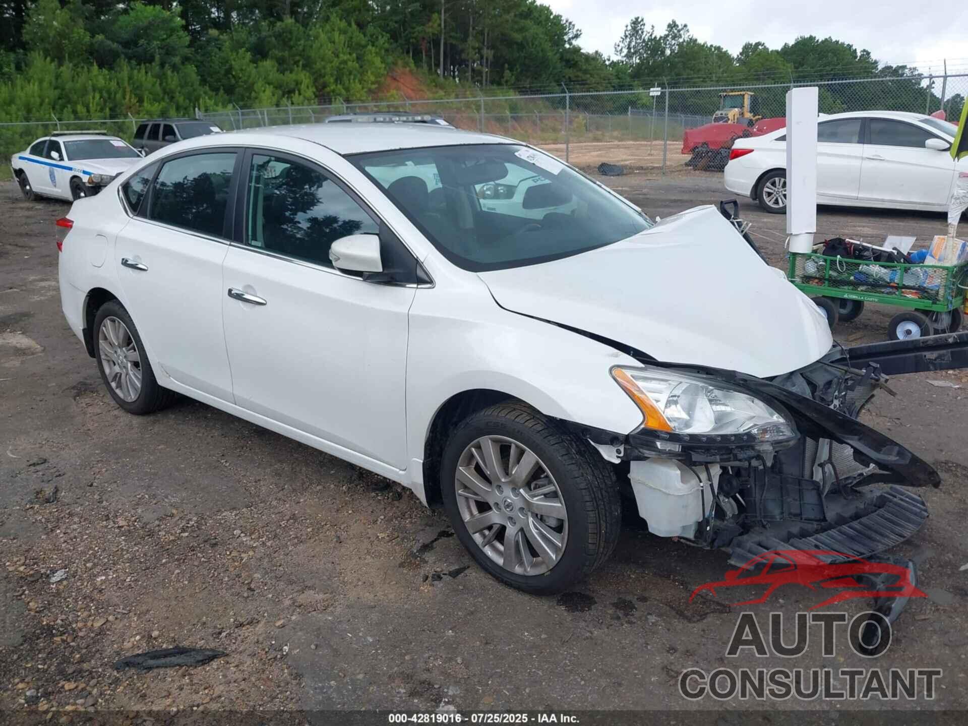 NISSAN SENTRA 2015 - 3N1AB7AP4FY256873