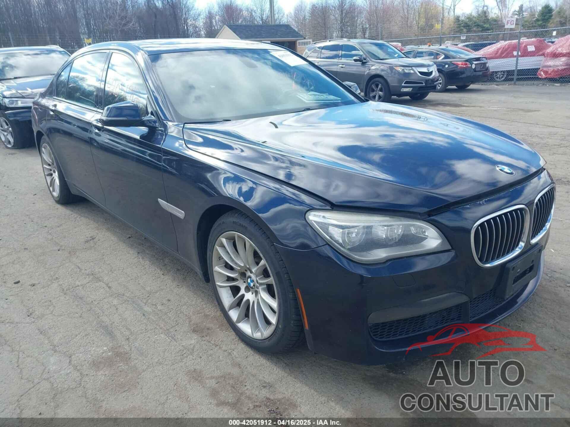 BMW 750LI 2013 - WBAYF8C51DD139704