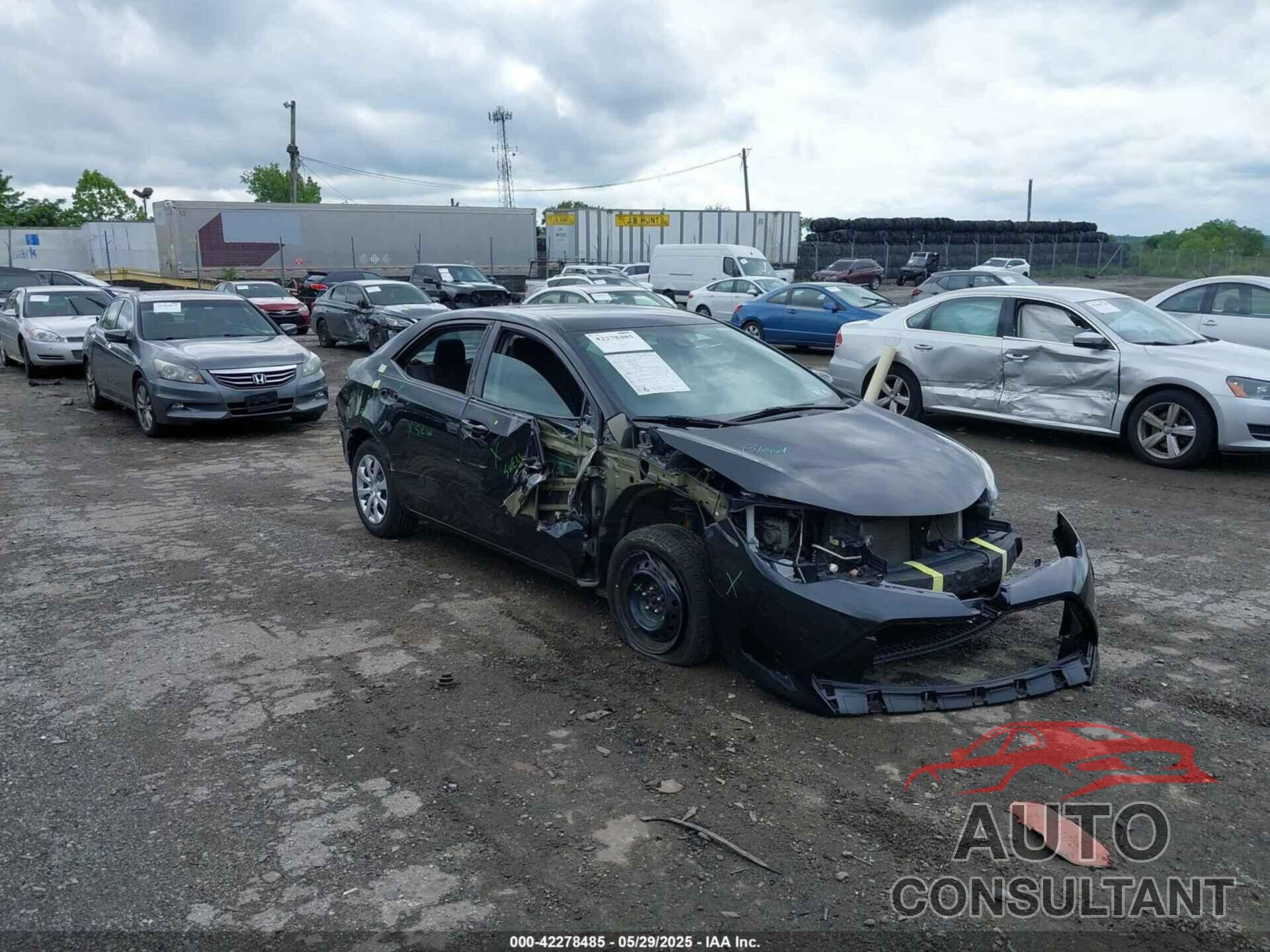 TOYOTA COROLLA 2018 - 2T1BURHE6JC993531