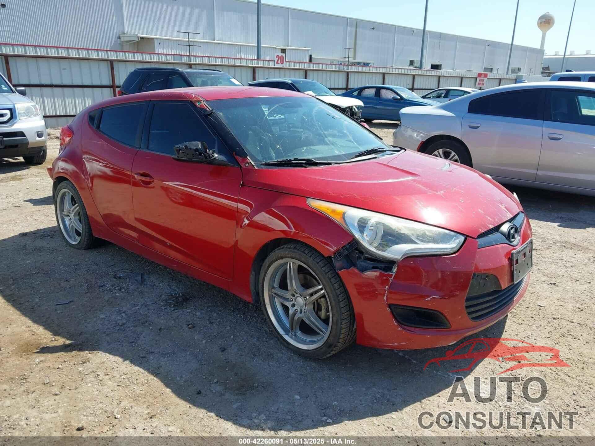 HYUNDAI VELOSTER 2015 - KMHTC6AD3FU244991