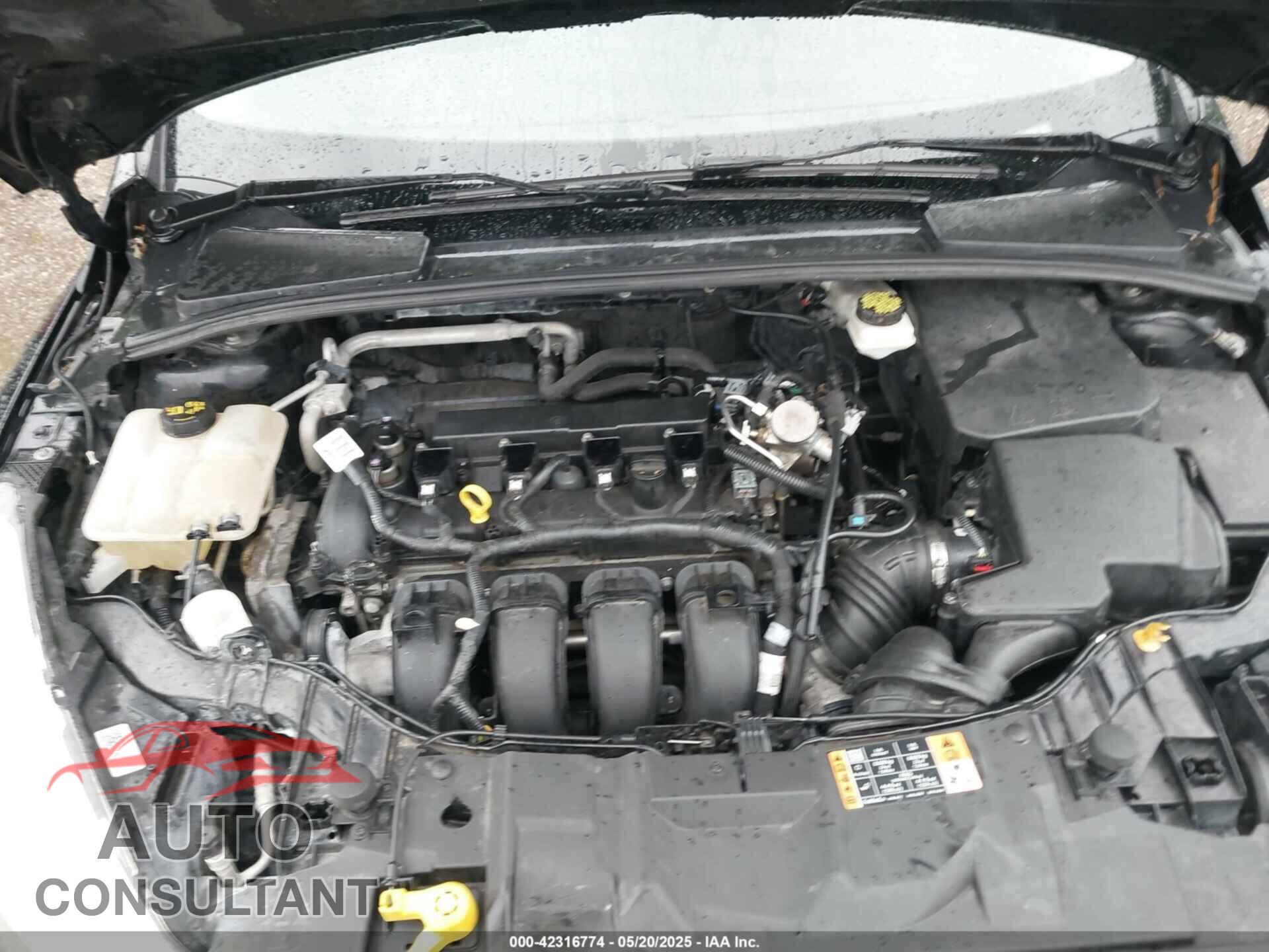 FORD FOCUS 2017 - 1FADP3F26HL276139