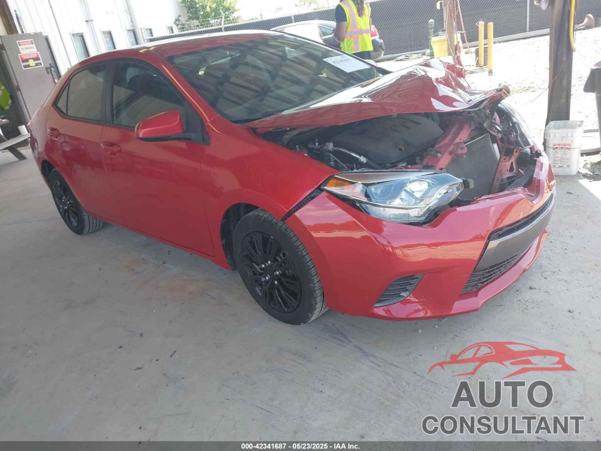 TOYOTA COROLLA 2016 - 5YFBURHE8GP466857