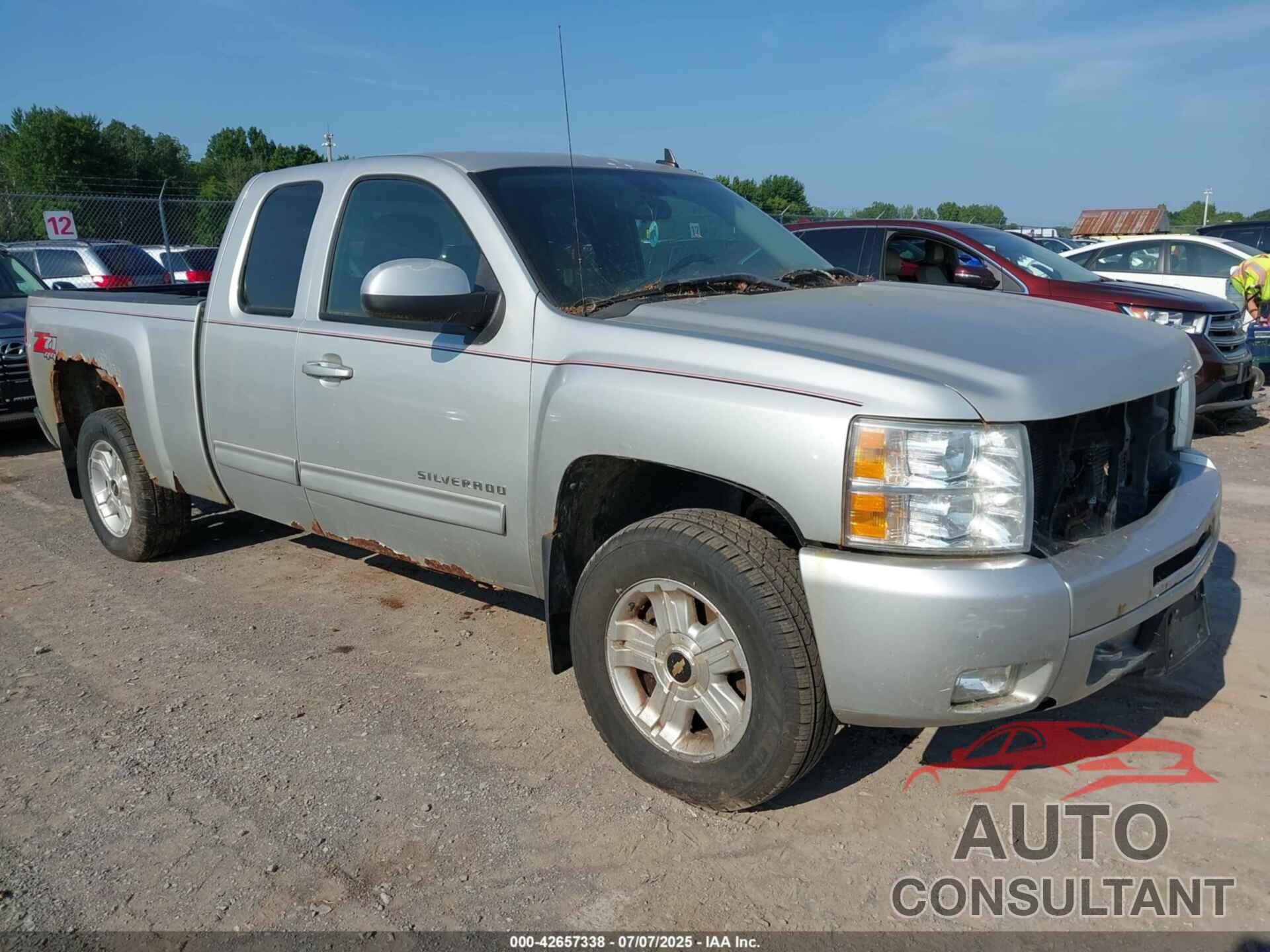 CHEVROLET SILVERADO 1500 2010 - 1GCSKSE35AZ290704