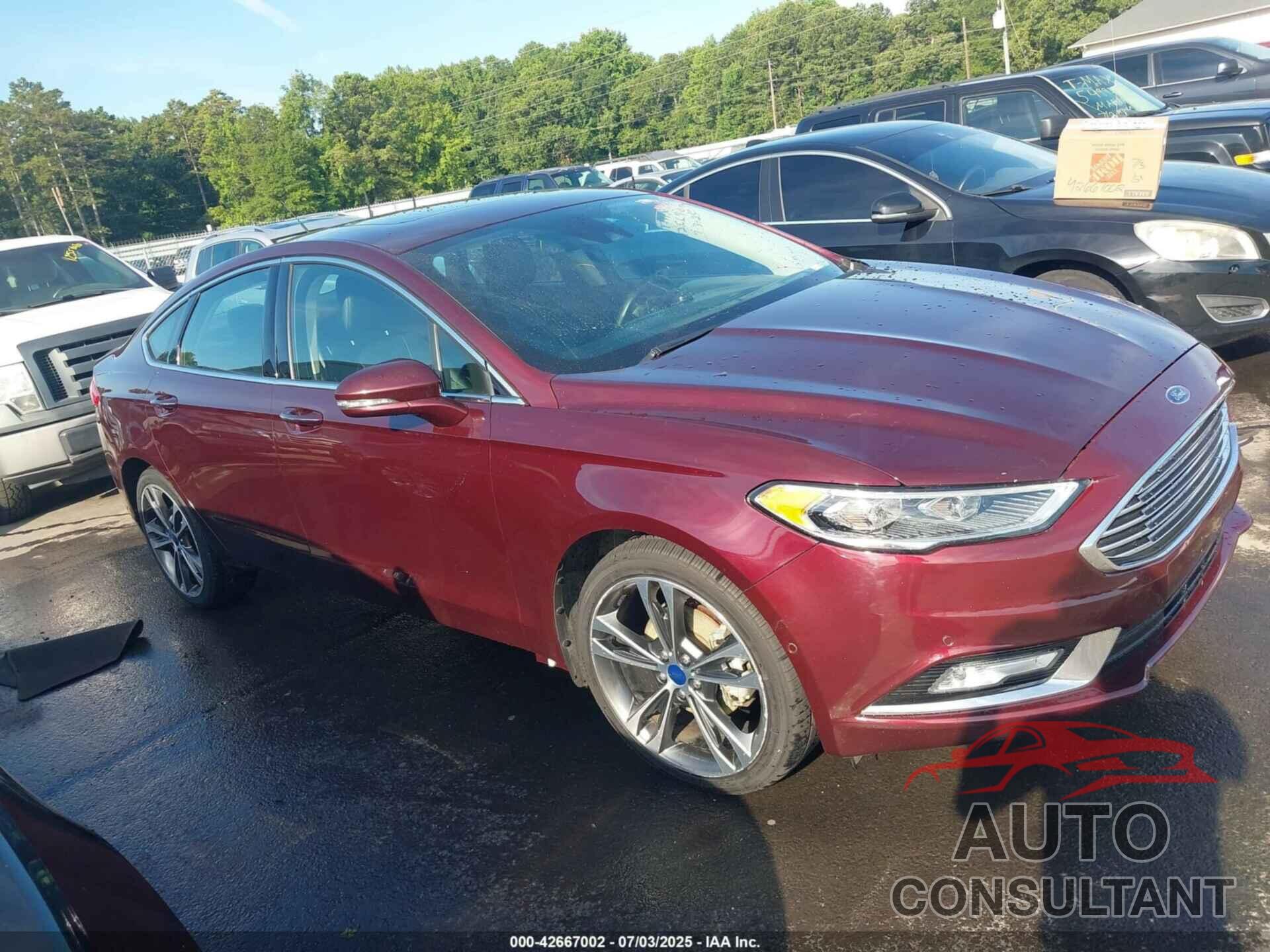 FORD FUSION 2017 - 3FA6P0D91HR120650