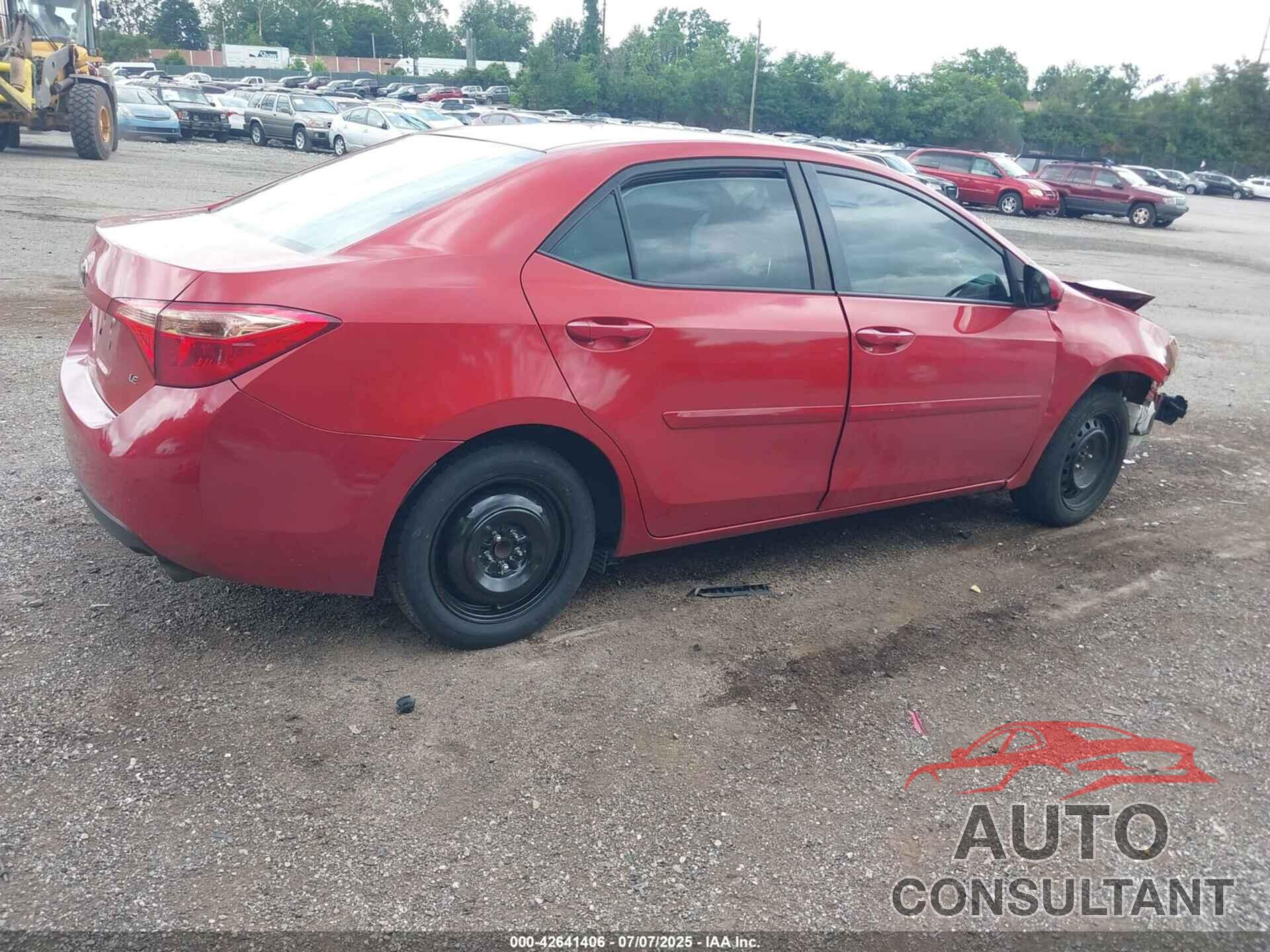 TOYOTA COROLLA 2019 - 5YFBURHE9KP930179