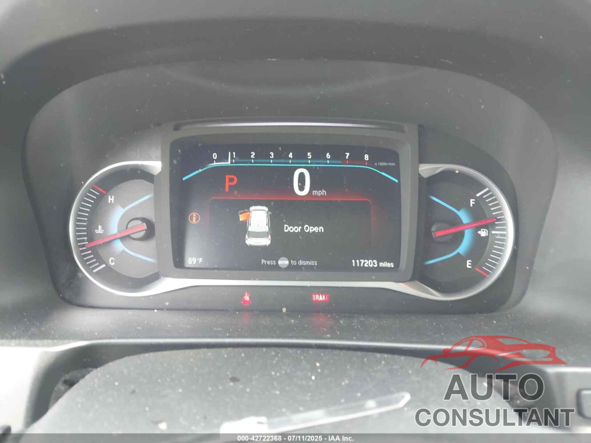 HONDA PILOT 2022 - 5FNYF5H24NB001326