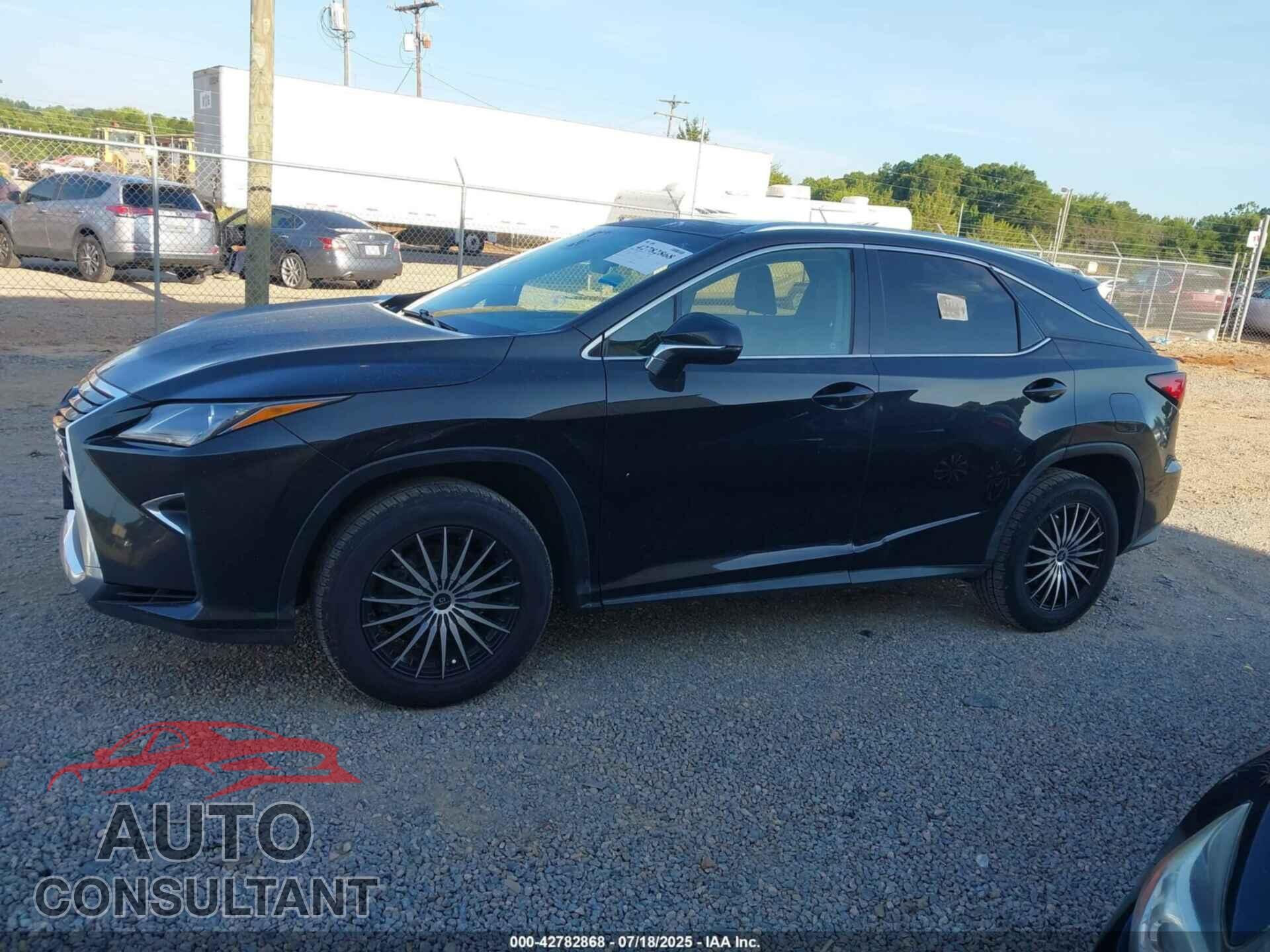 LEXUS RX 2017 - 2T2BZMCA1HC120042