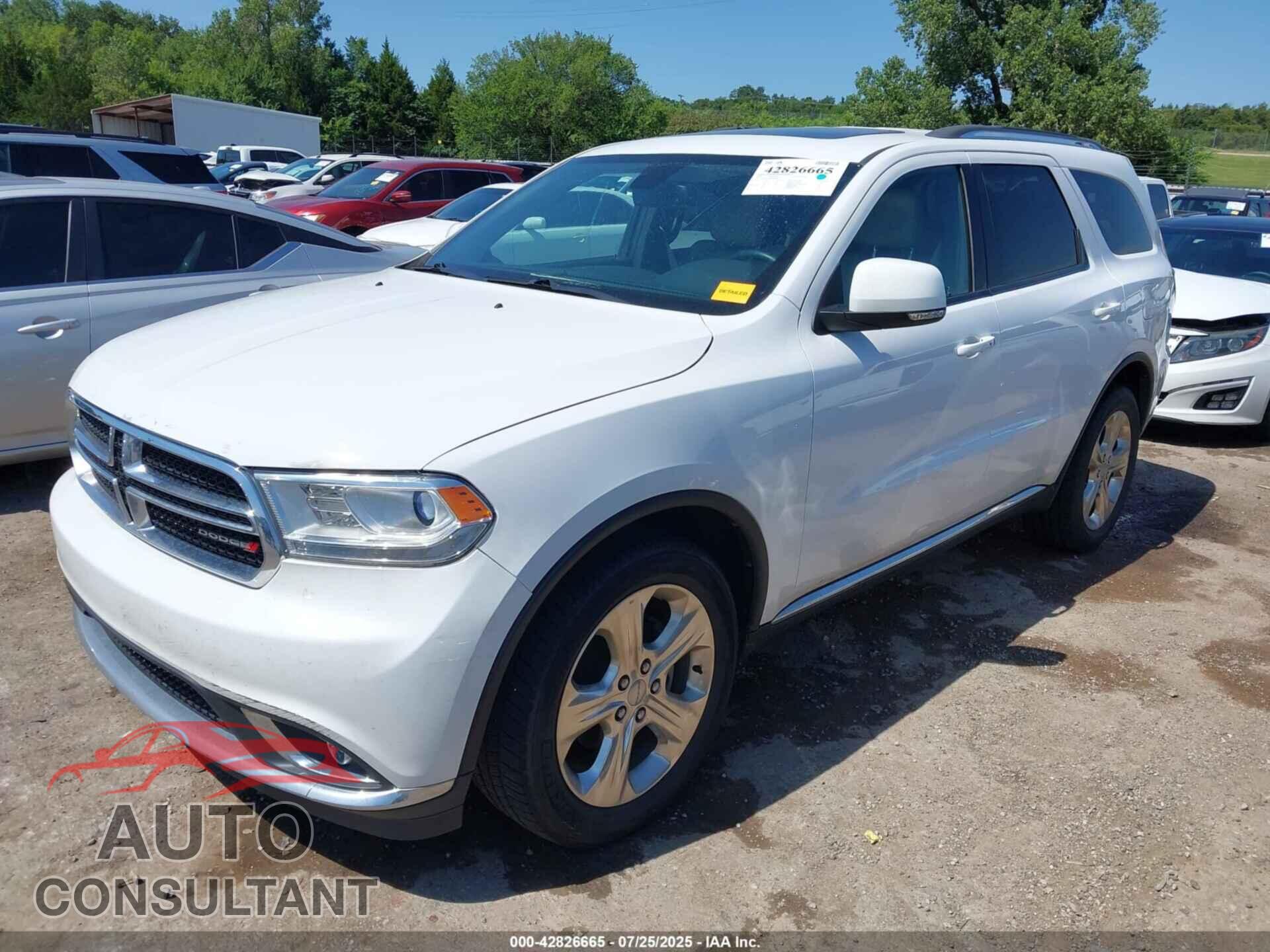 DODGE DURANGO 2015 - 1C4RDJDG5FC784868
