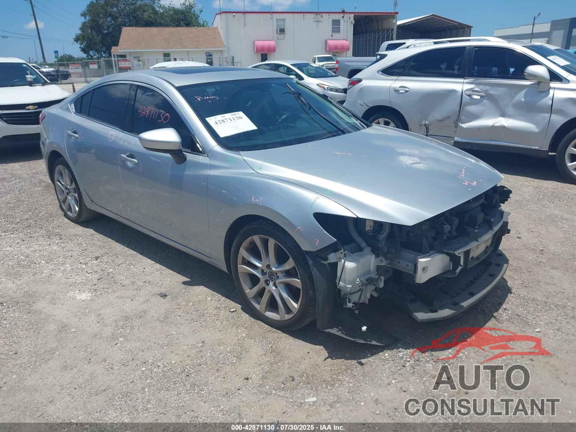 MAZDA MAZDA6 2016 - JM1GJ1V51G1408680