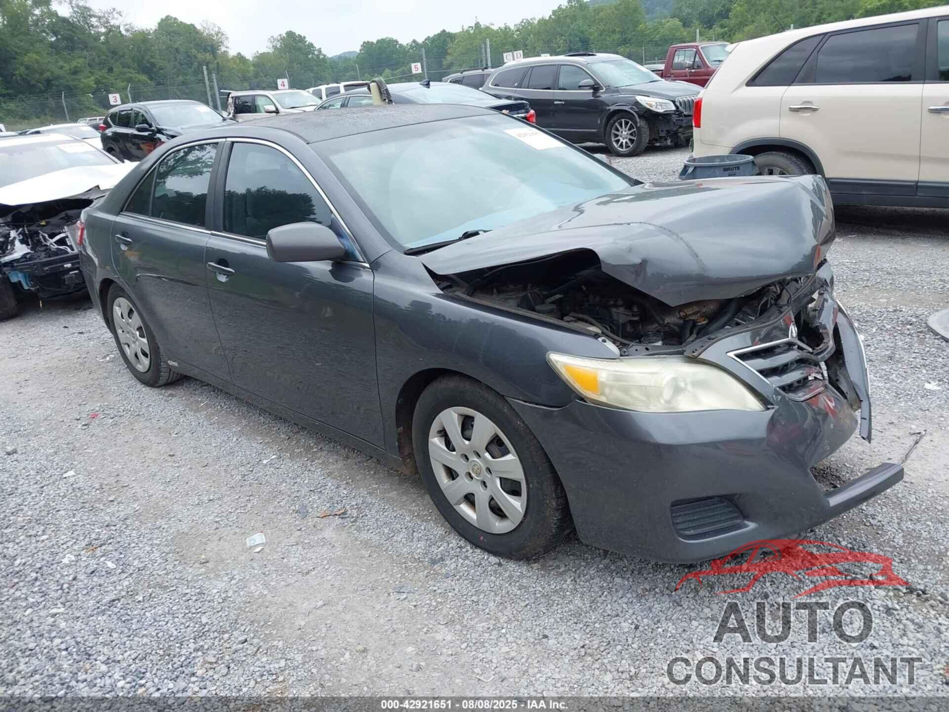 TOYOTA CAMRY 2010 - 4T1BF3EK7AU510905
