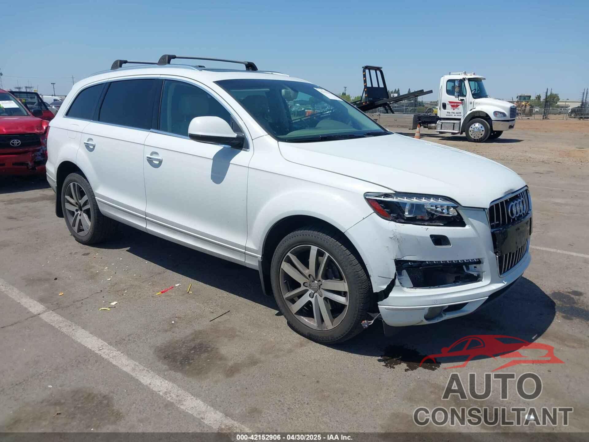 AUDI Q7 2013 - WA1LGAFE8DD010690