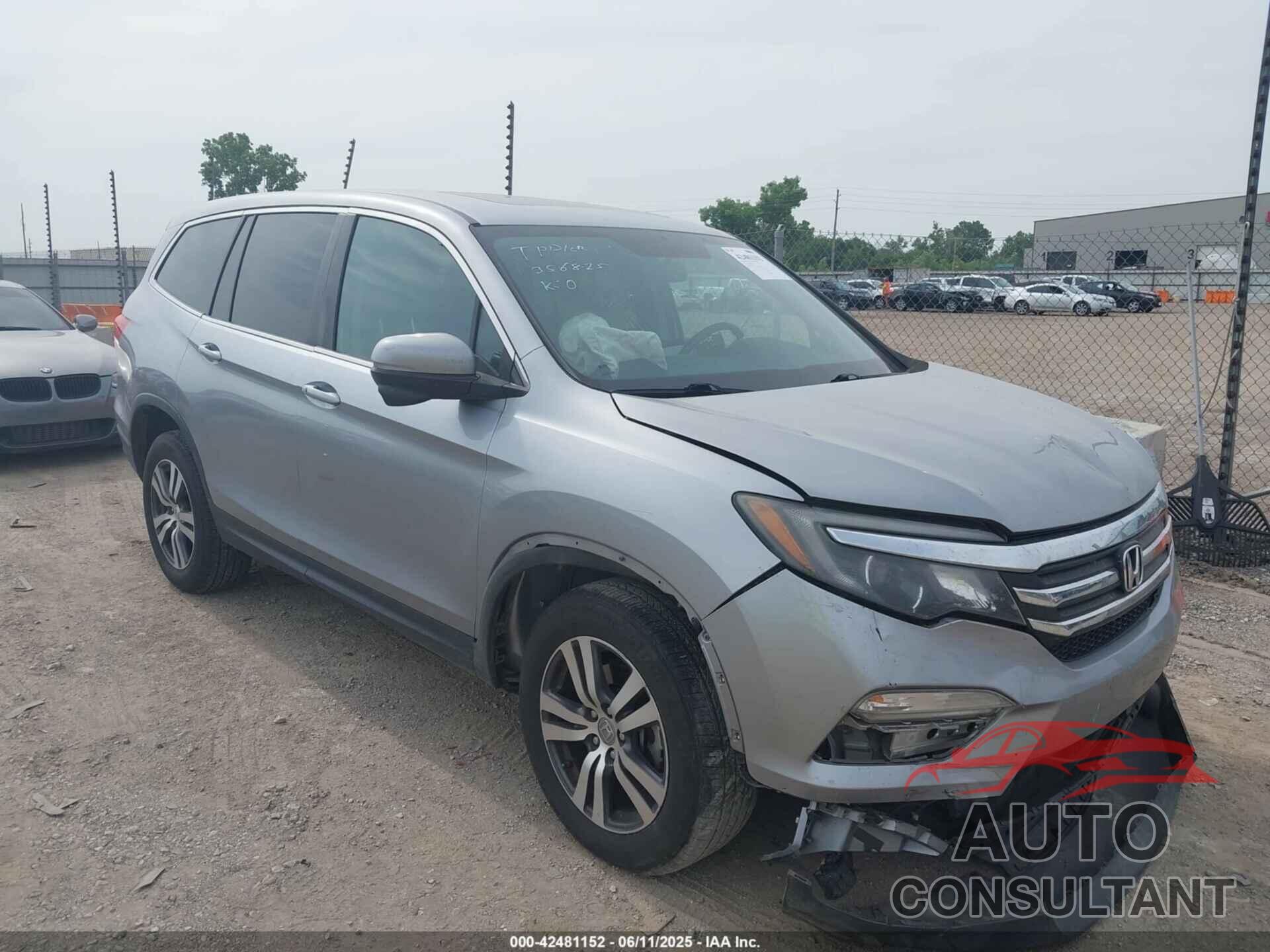HONDA PILOT 2016 - 5FNYF6H57GB117025