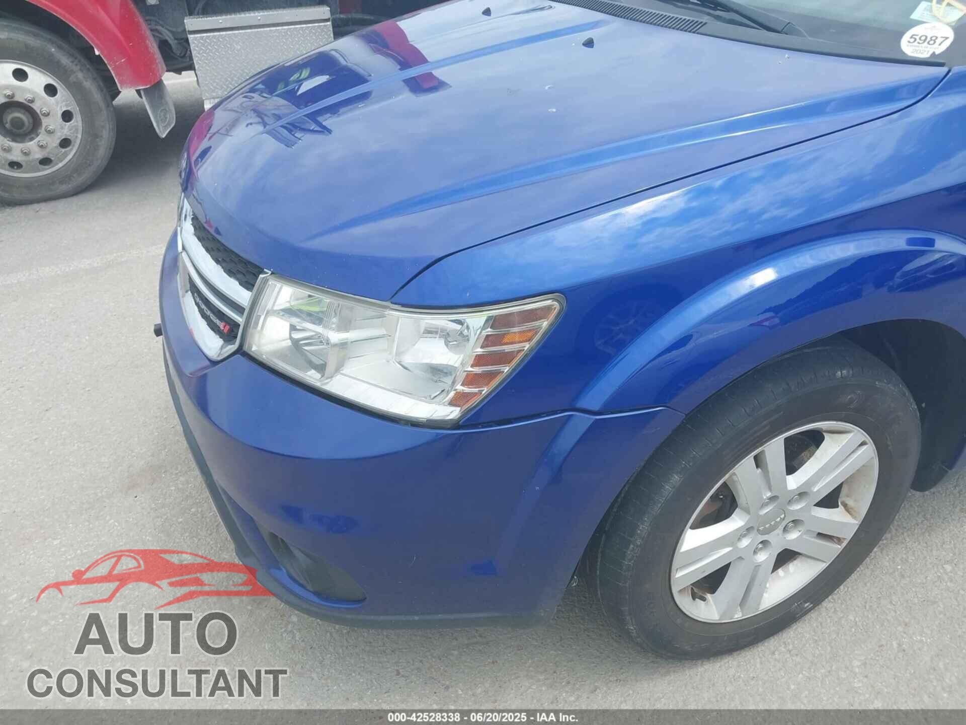 DODGE JOURNEY 2012 - 3C4PDCBB0CT323362