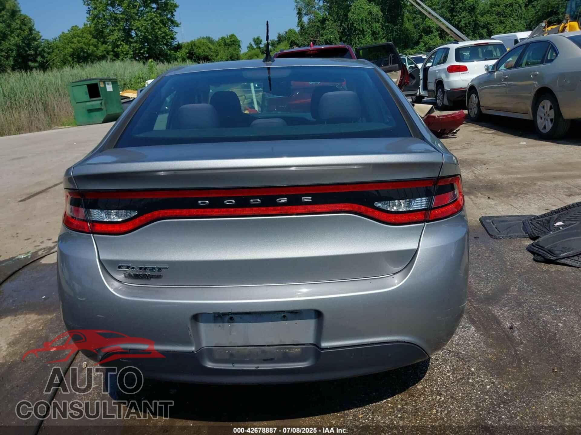 DODGE DART 2014 - 1C3CDFAA7ED747045