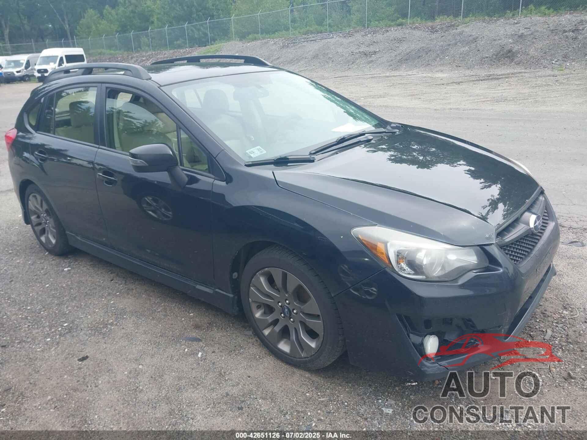 SUBARU IMPREZA 2016 - JF1GPAU6XG8230564