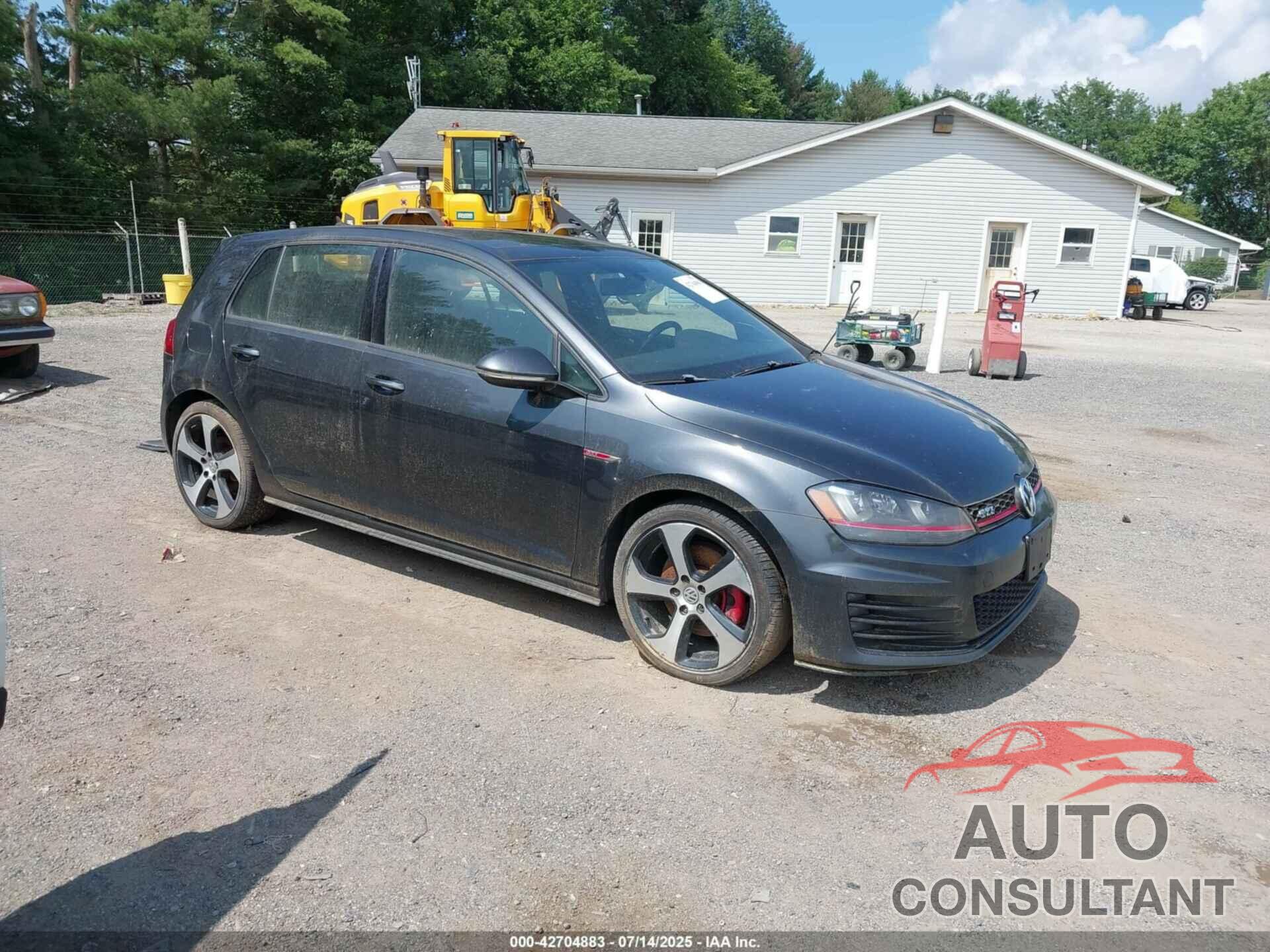 VOLKSWAGEN GOLF GTI 2015 - 3VW4T7AU0FM016009