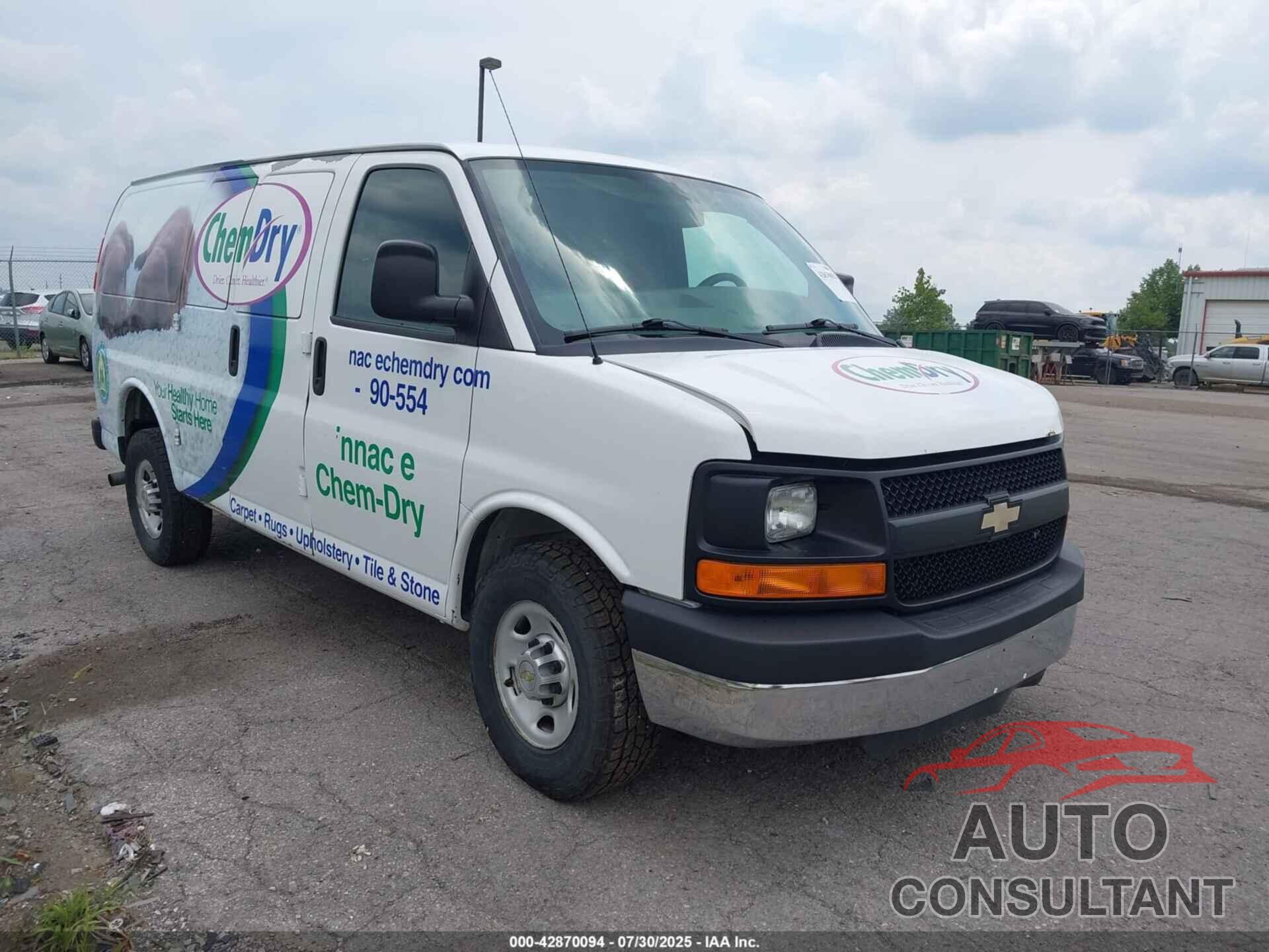 CHEVROLET EXPRESS 2500 2013 - 1GCWGFCA0D1116537