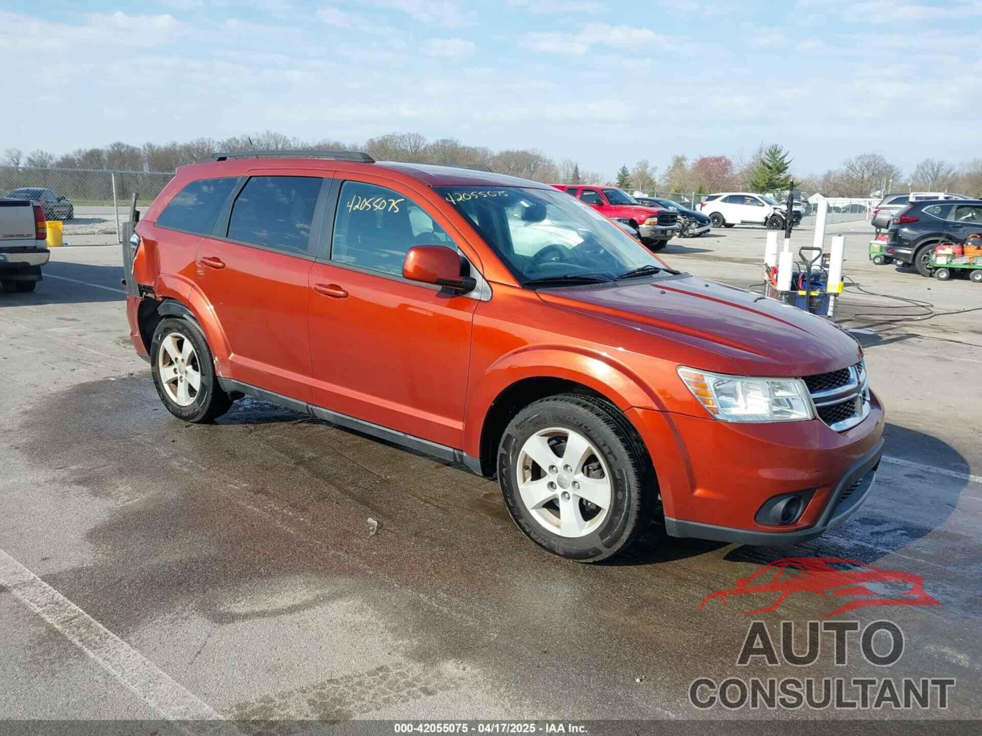 DODGE JOURNEY 2012 - 3C4PDCBG0CT256984
