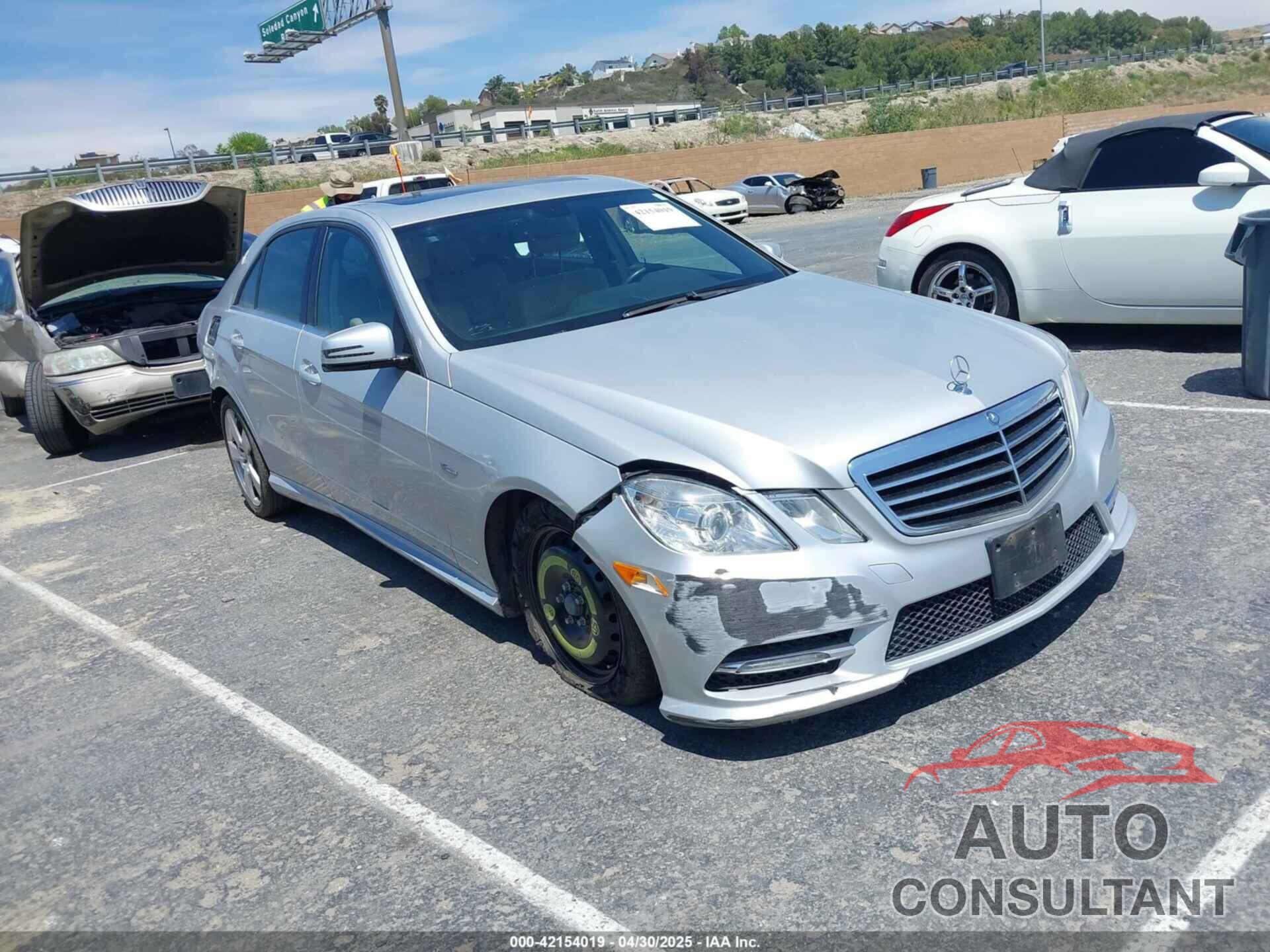 MERCEDES-BENZ E 350 2012 - WDDHF5KB8CA651796
