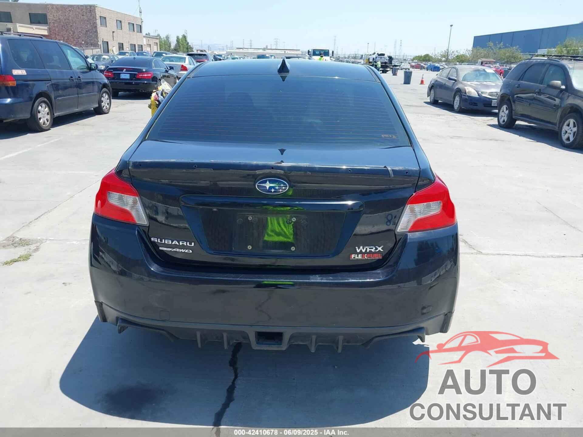 SUBARU WRX 2015 - JF1VA1G60F9803890