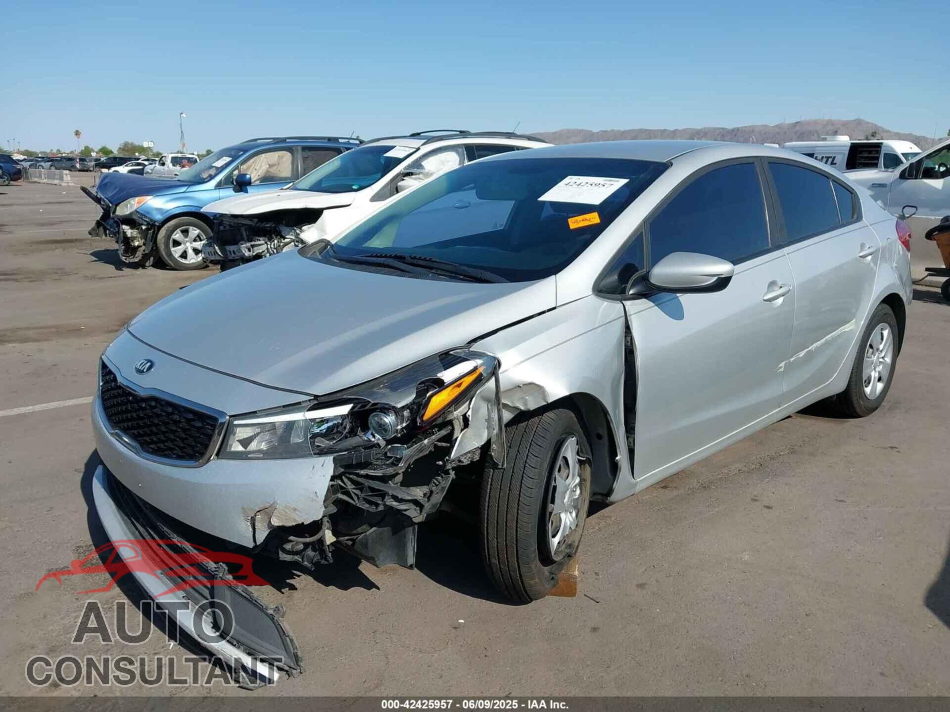 KIA FORTE 2017 - 3KPFK4A71HE064591