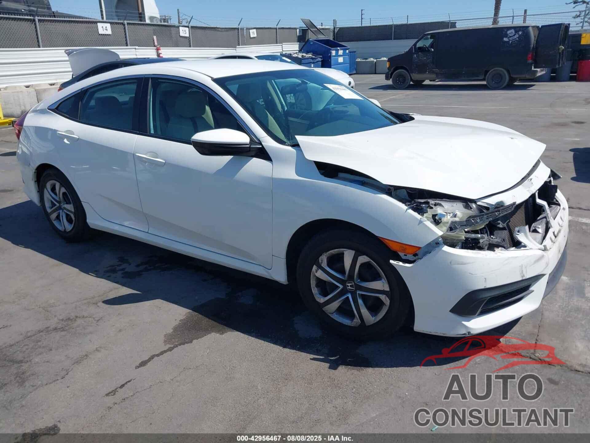 HONDA CIVIC 2016 - 19XFC2F58GE218155