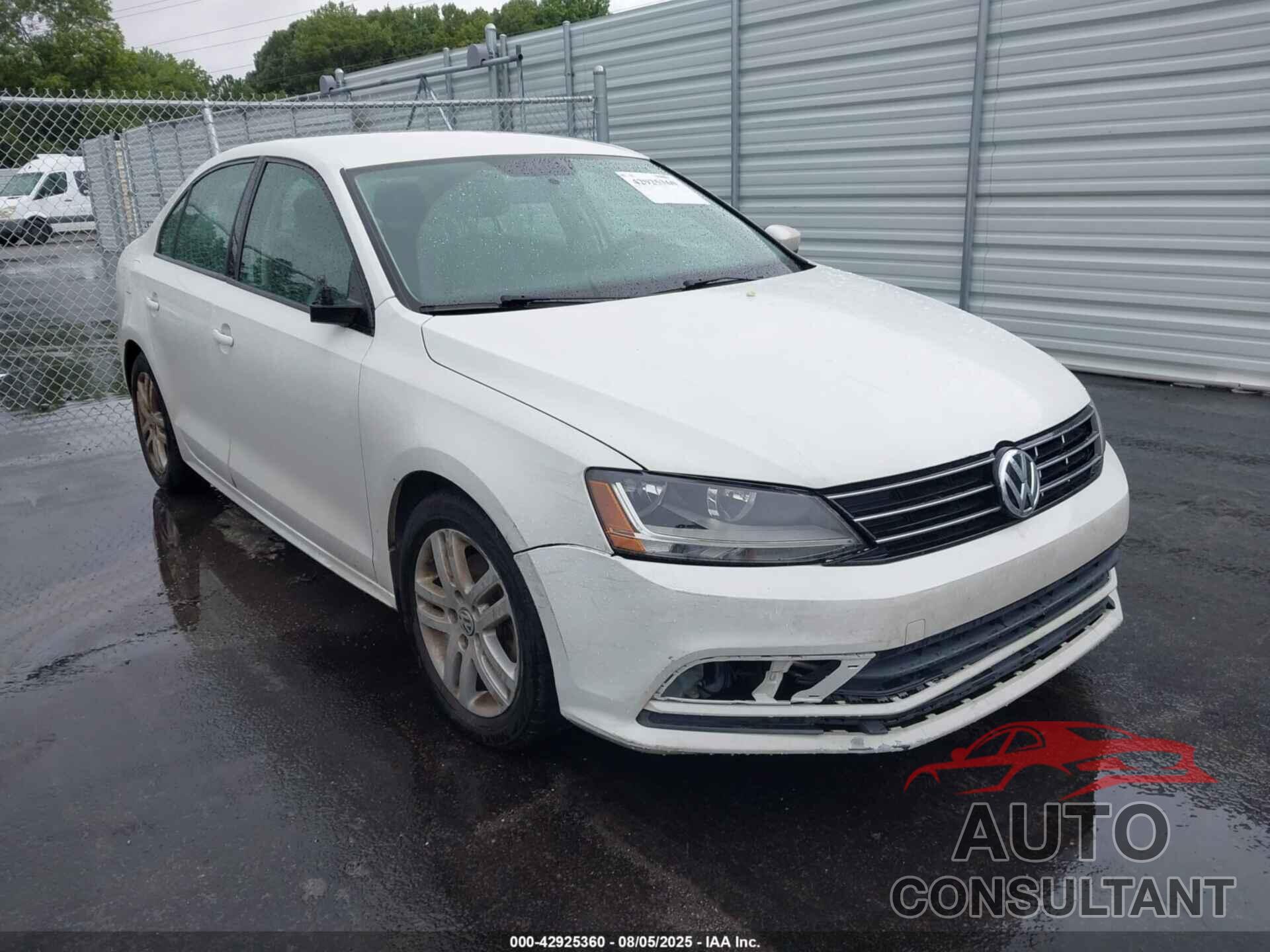 VOLKSWAGEN JETTA 2018 - 3VW2B7AJ8JM263531