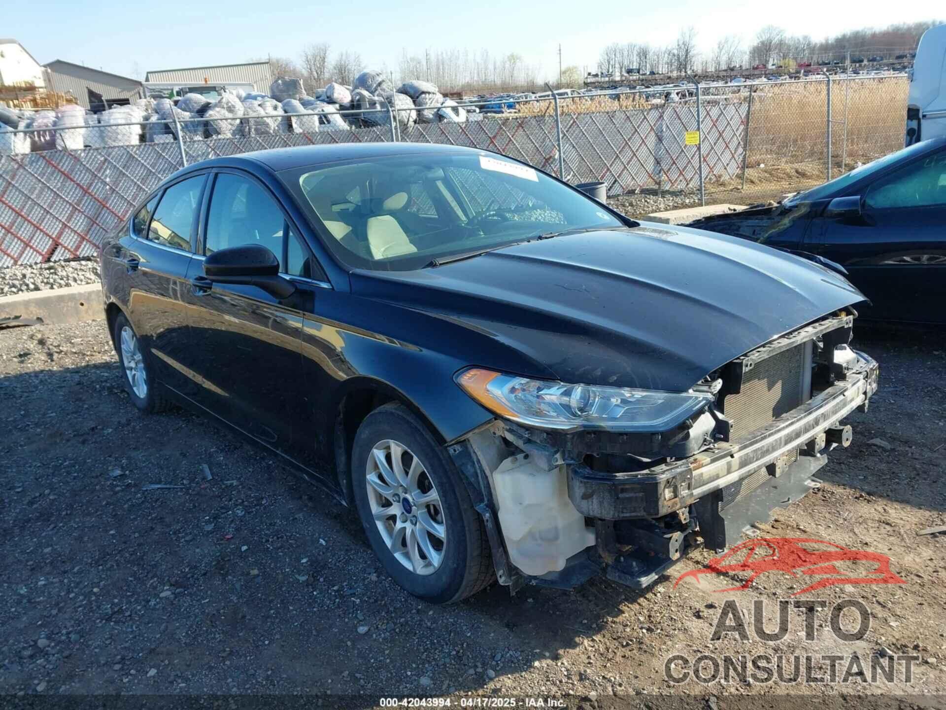 FORD FUSION 2017 - 3FA6P0G72HR241293