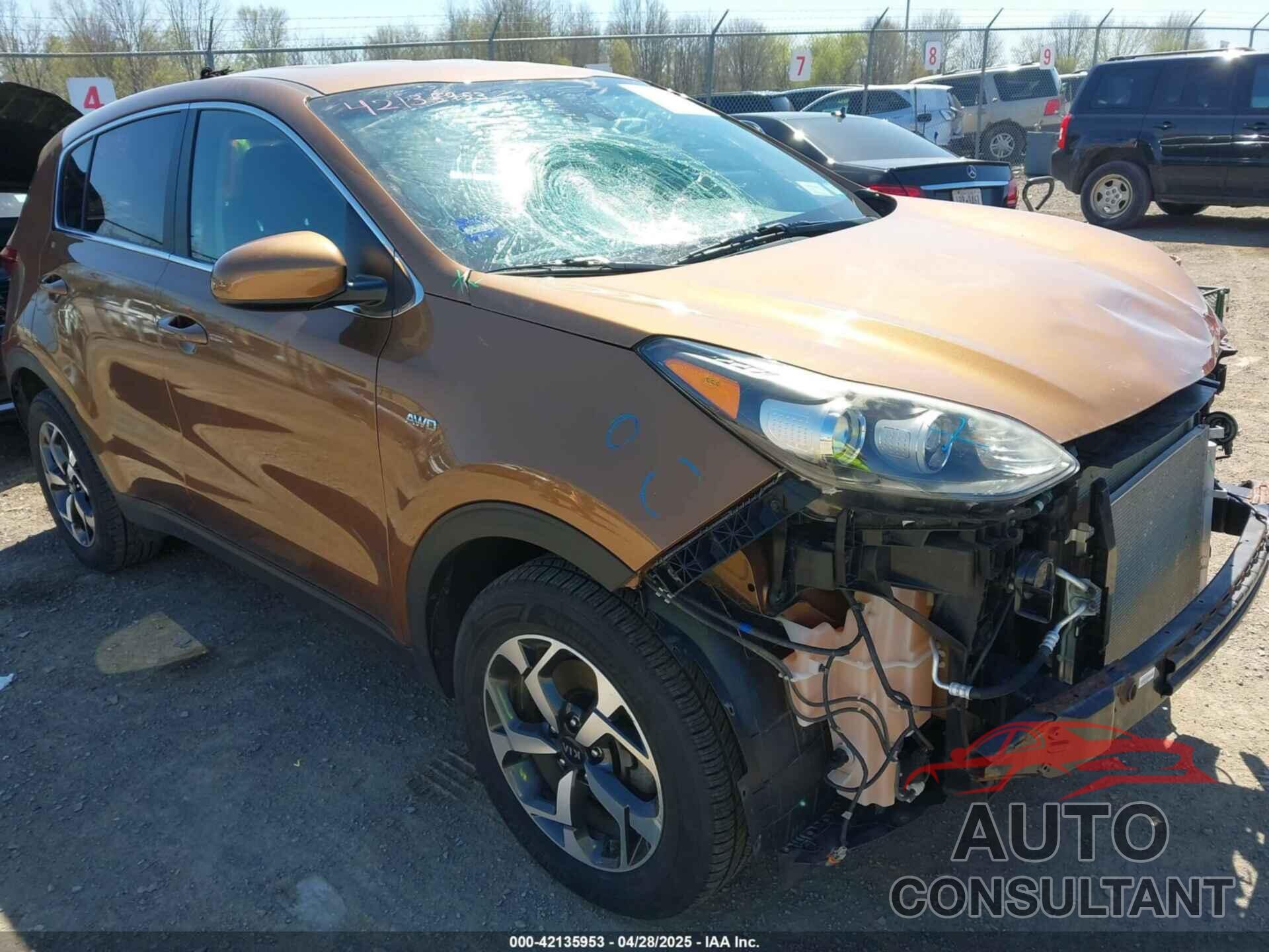 KIA SPORTAGE 2020 - KNDPMCAC0L7630657