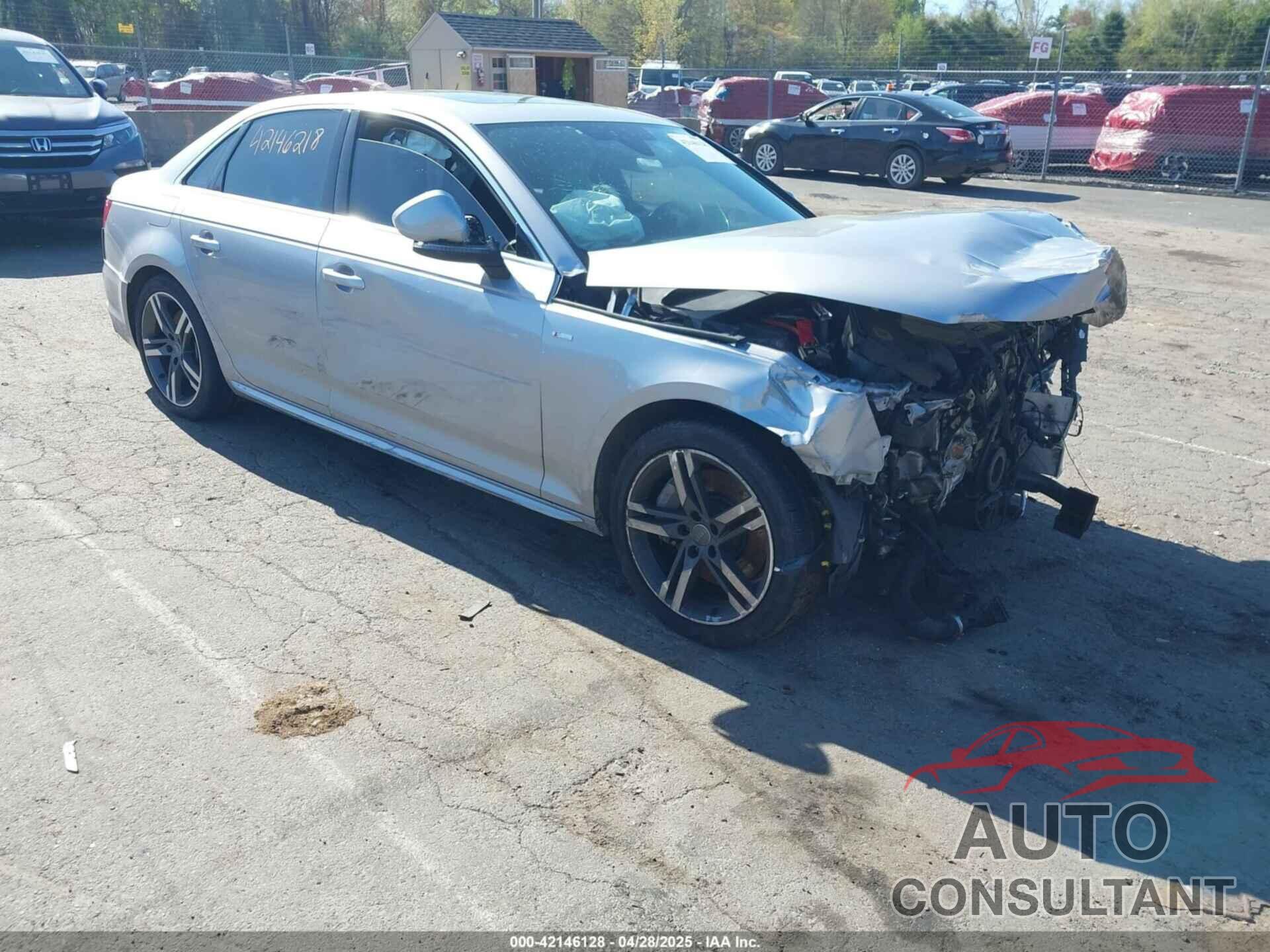 AUDI A4 2018 - WAUENAF4XJN009801