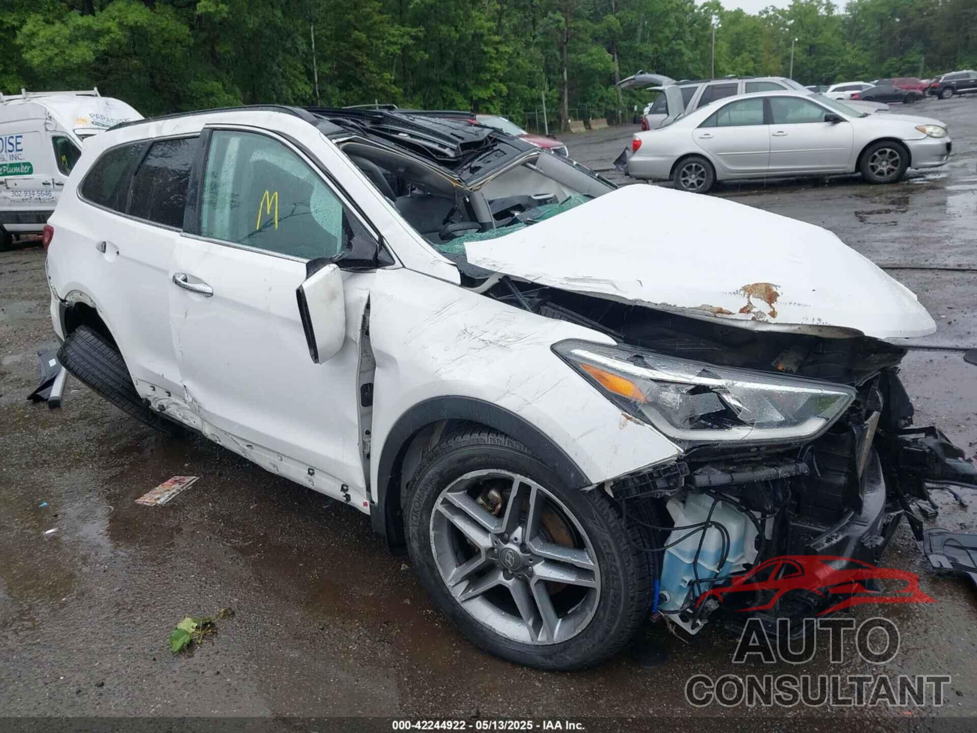 HYUNDAI SANTA FE 2017 - KM8SR4HF3HU256244