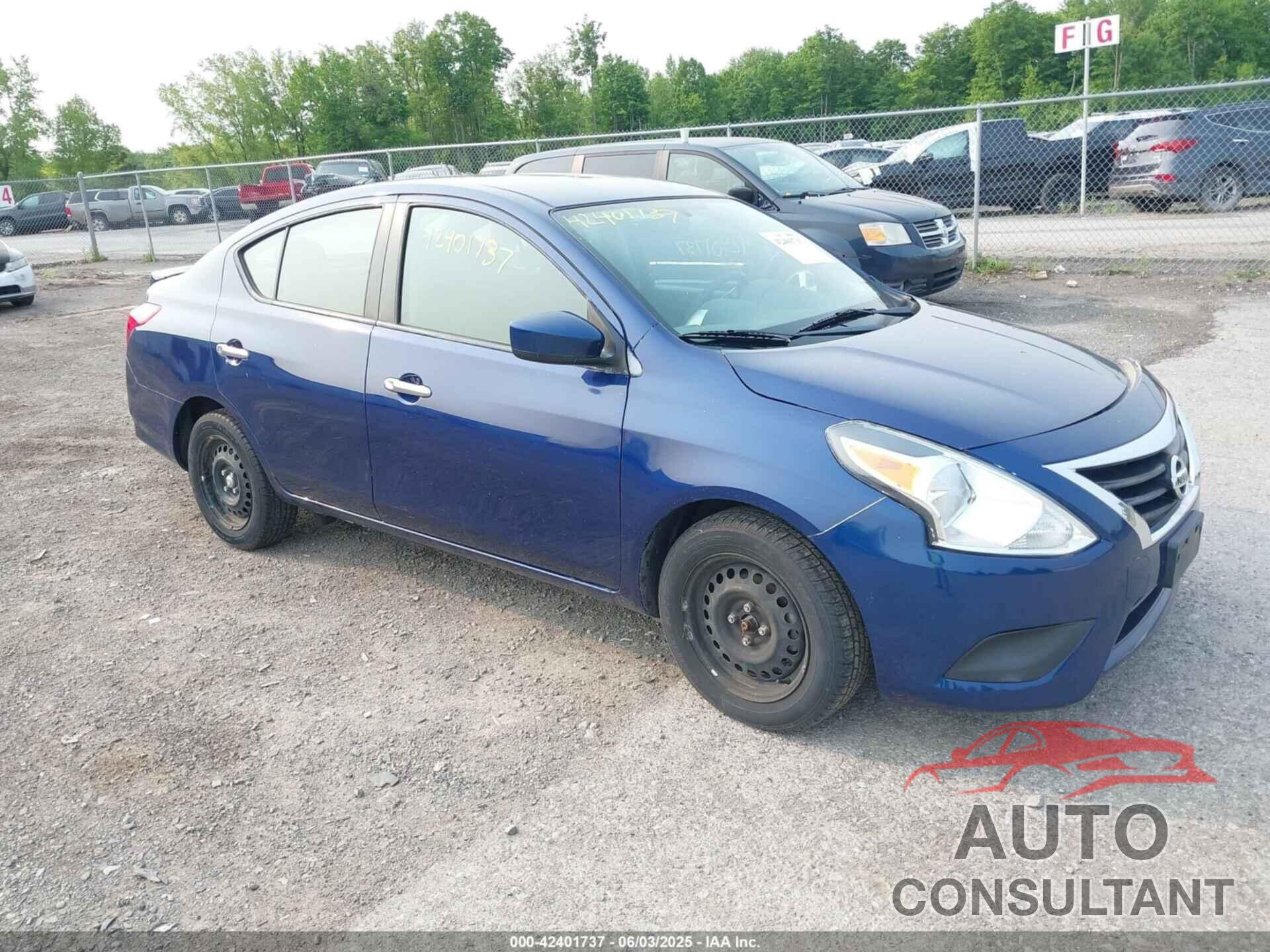 NISSAN VERSA 2019 - 3N1CN7APXKL800199