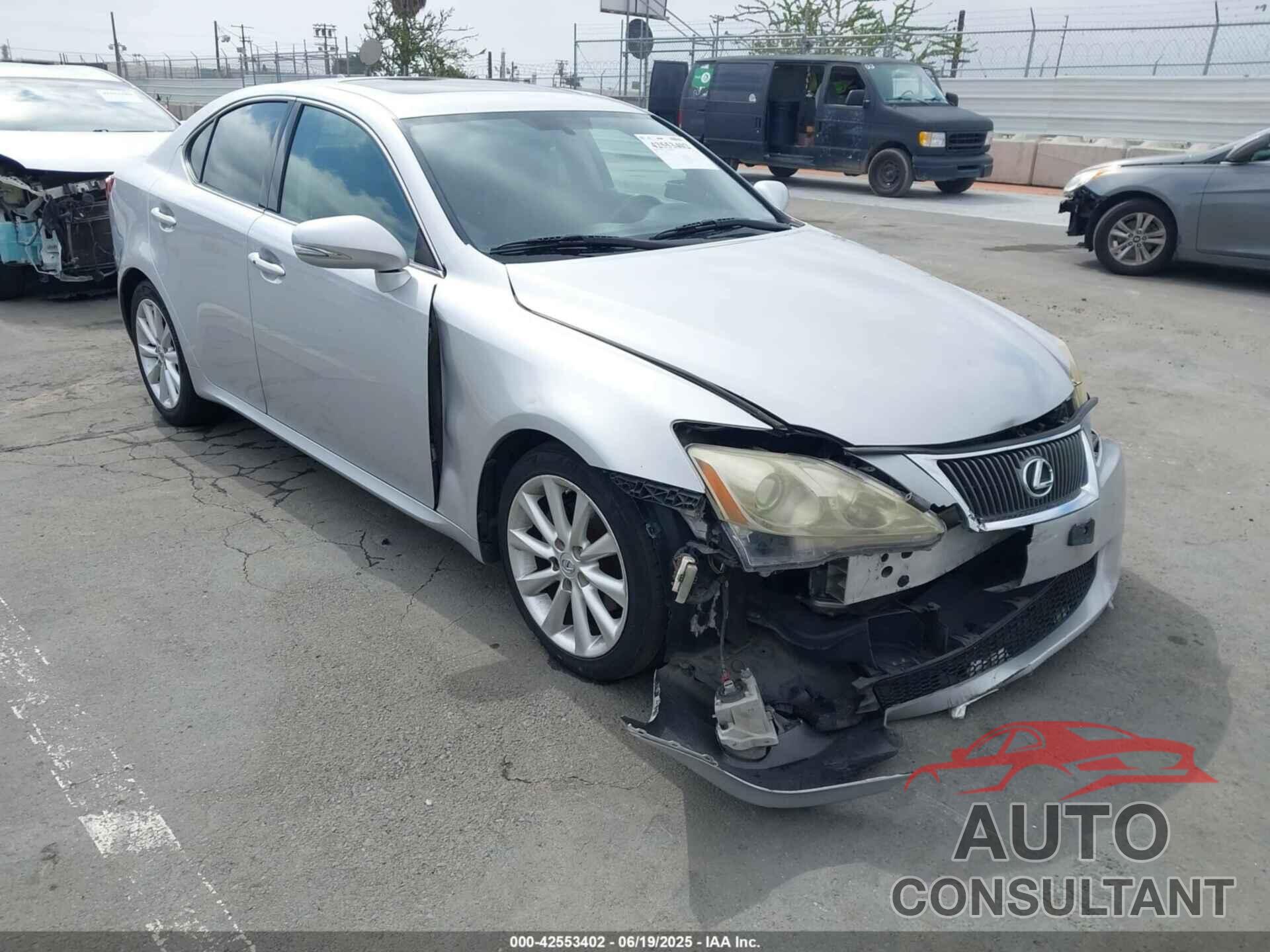 LEXUS IS 250 2009 - JTHBK262895093498