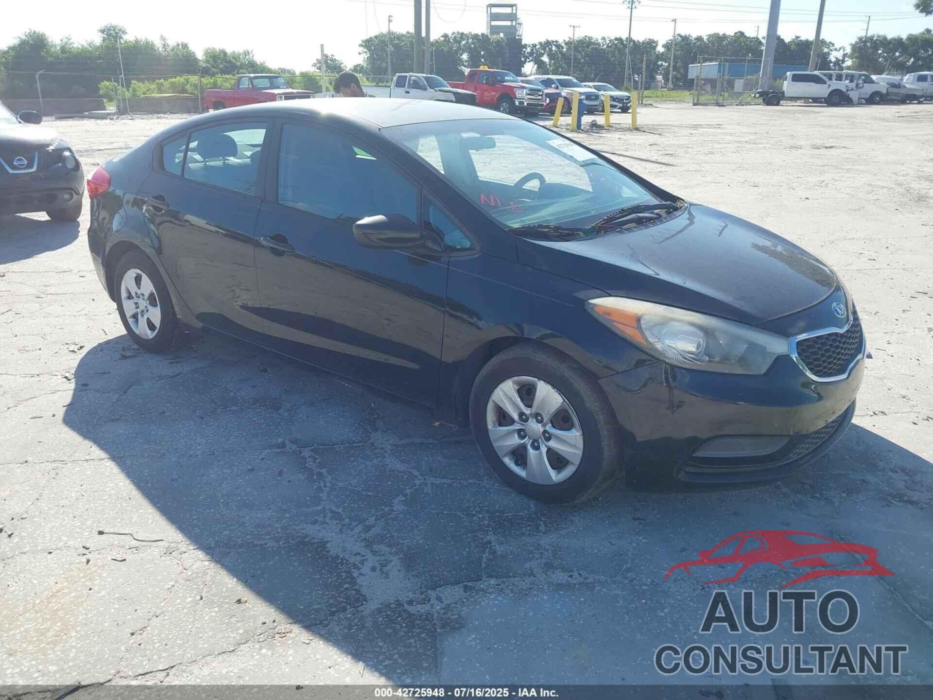 KIA FORTE 2015 - KNAFK4A62F5401637