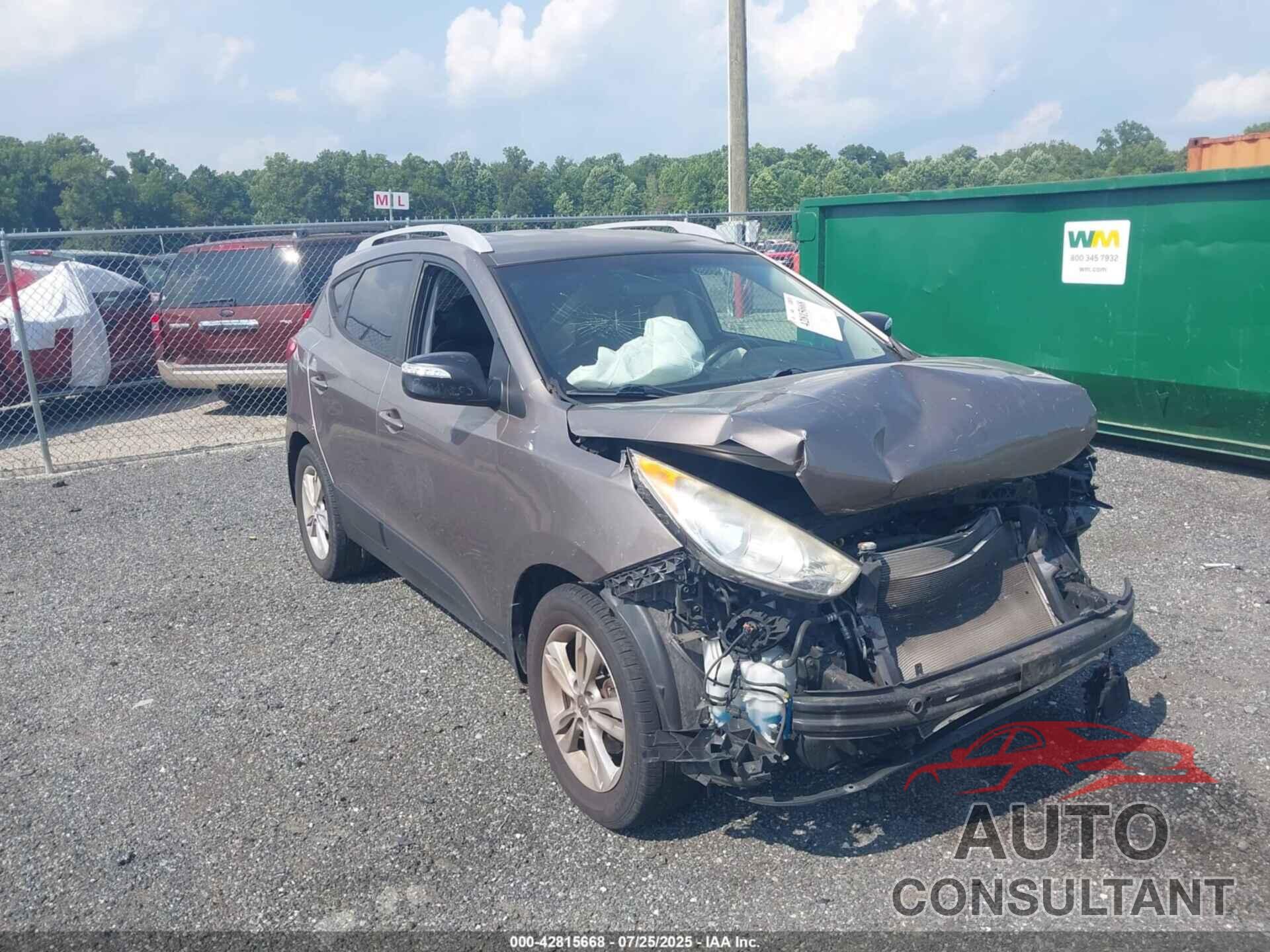 HYUNDAI TUCSON 2013 - KM8JUCAC8DU610127