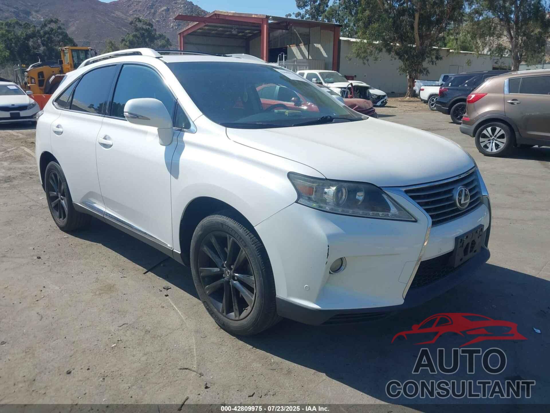LEXUS RX 350 2013 - 2T2ZK1BA2DC121178