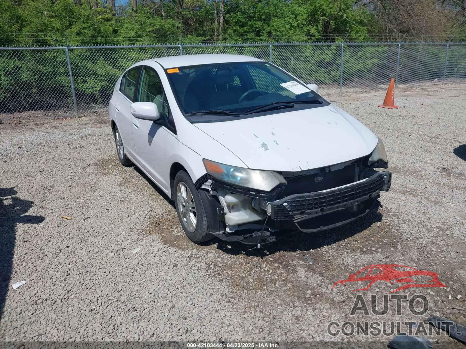 HONDA INSIGHT 2010 - JHMZE2H77AS010924