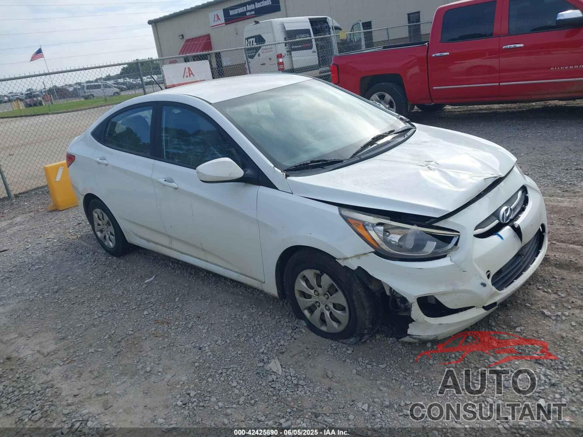 HYUNDAI ACCENT 2016 - KMHCT4AE7GU076917