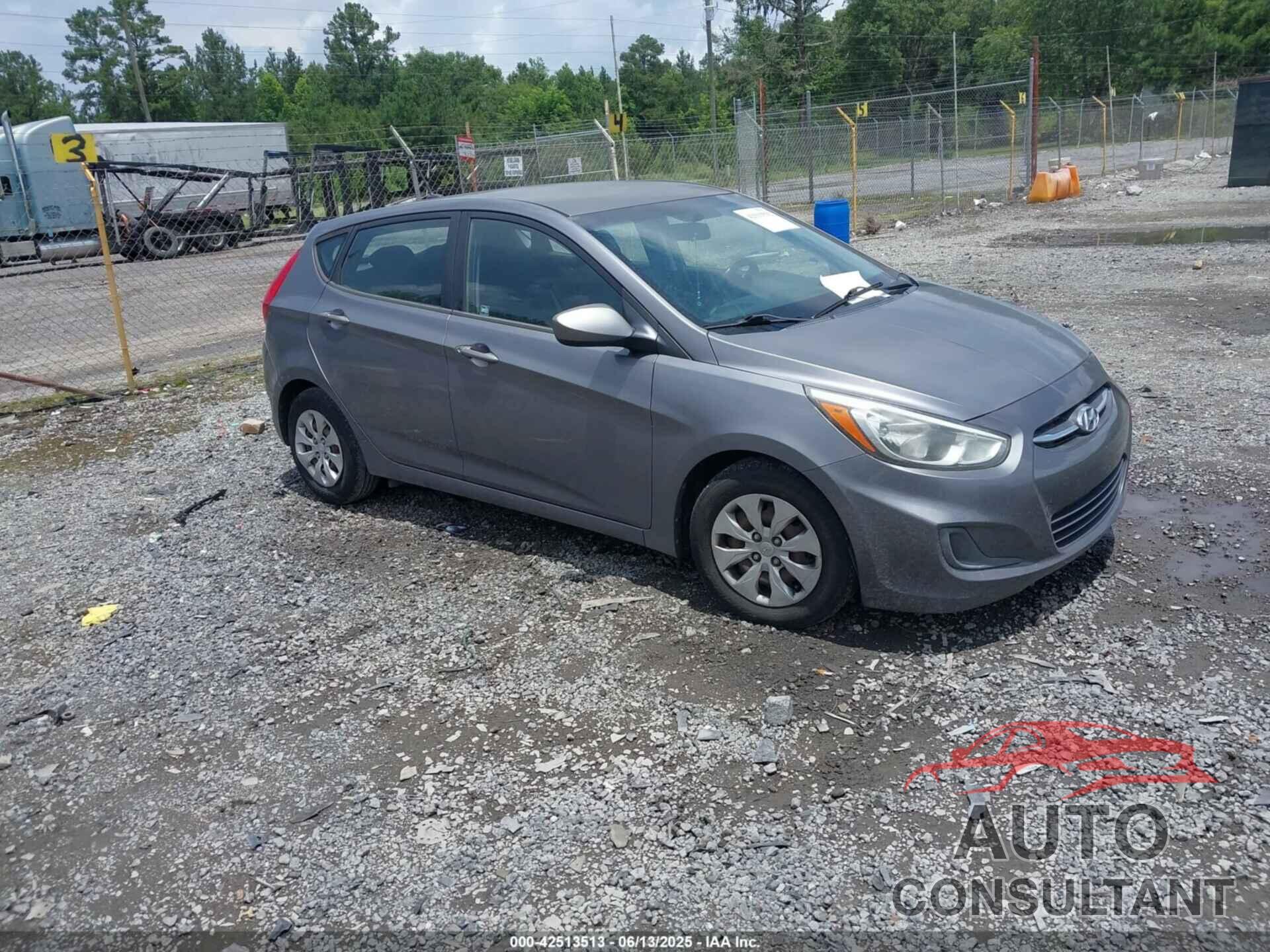 HYUNDAI ACCENT 2015 - KMHCT5AE1FU200796